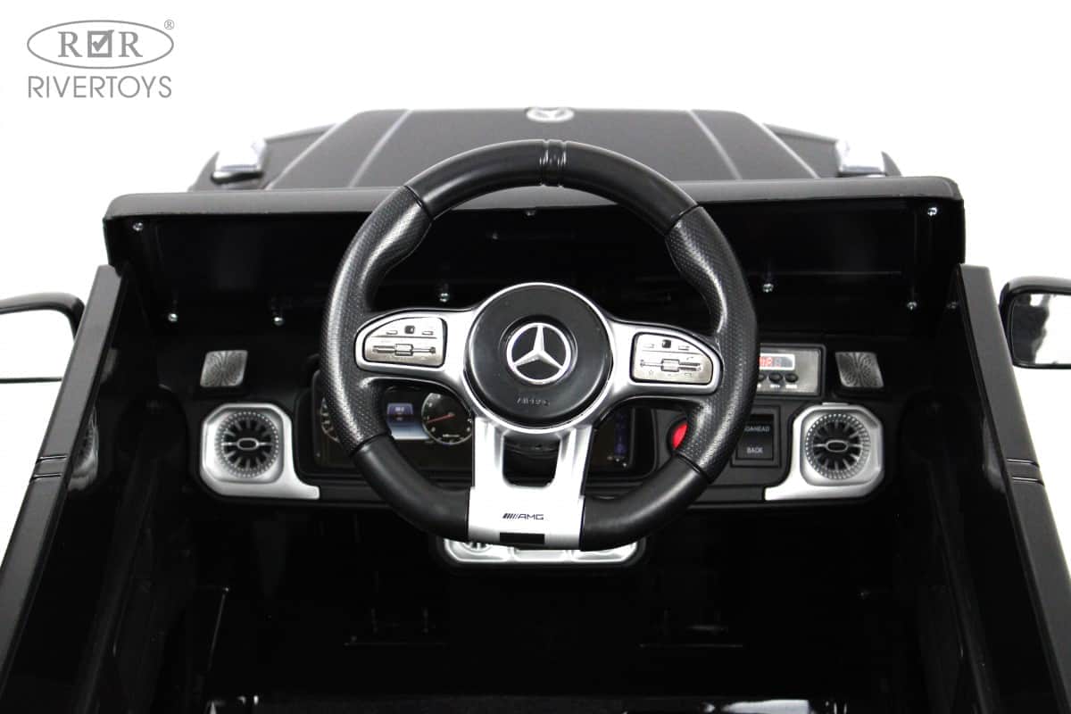 картинка Детский электромобиль Mercedes-Benz G63 (O111OO) черный глянец 