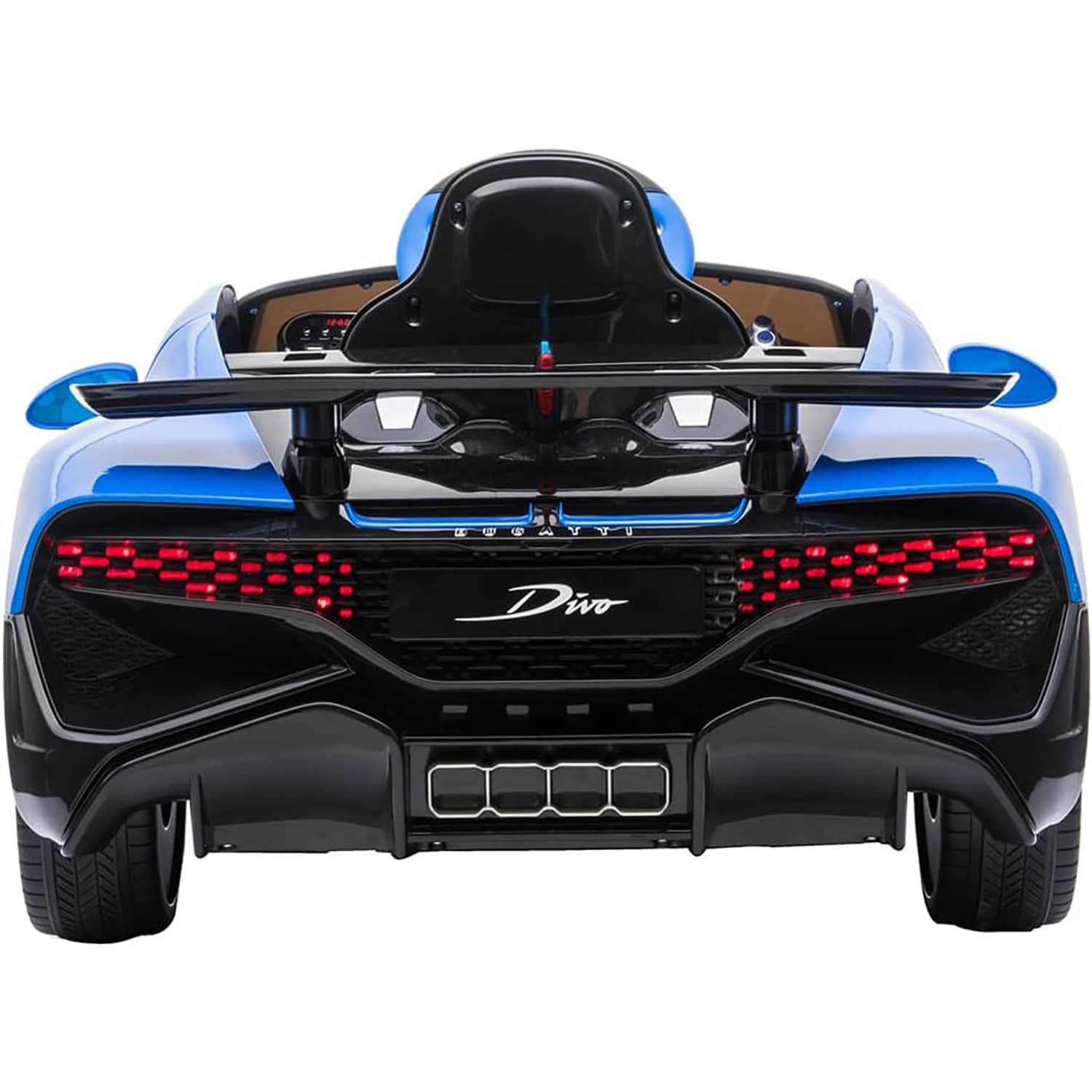 картинка Детский электромобиль Bugatti Divo (синий, 12V) - HL338 