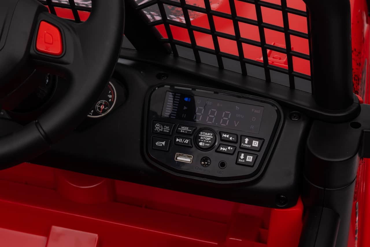 картинка Джип Jeep Rubicon ХМХ 637 Красный 