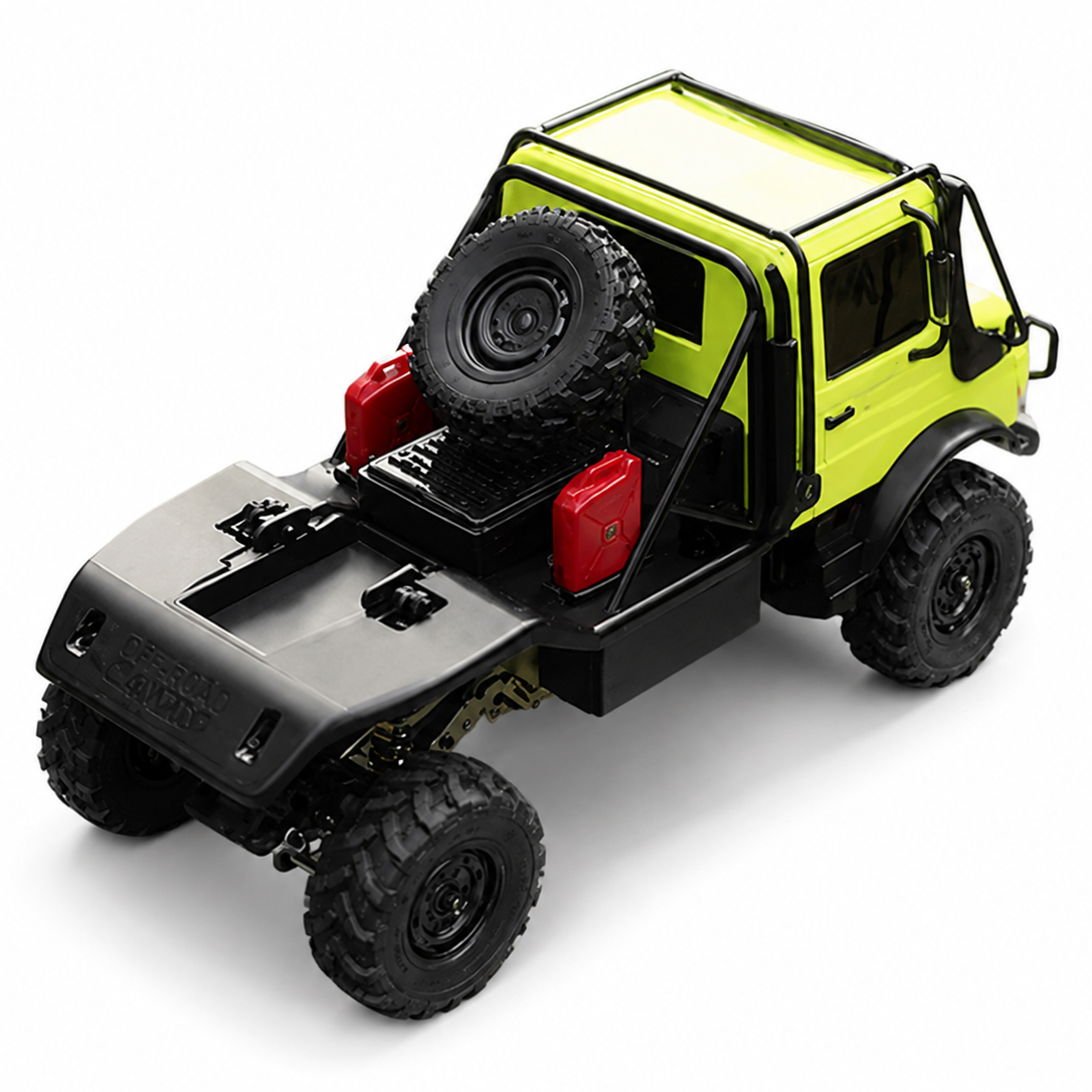 картинка Радиоуправляемый грузовик Unimog U4000 4WD 1:18 - MN-333-GREEN 