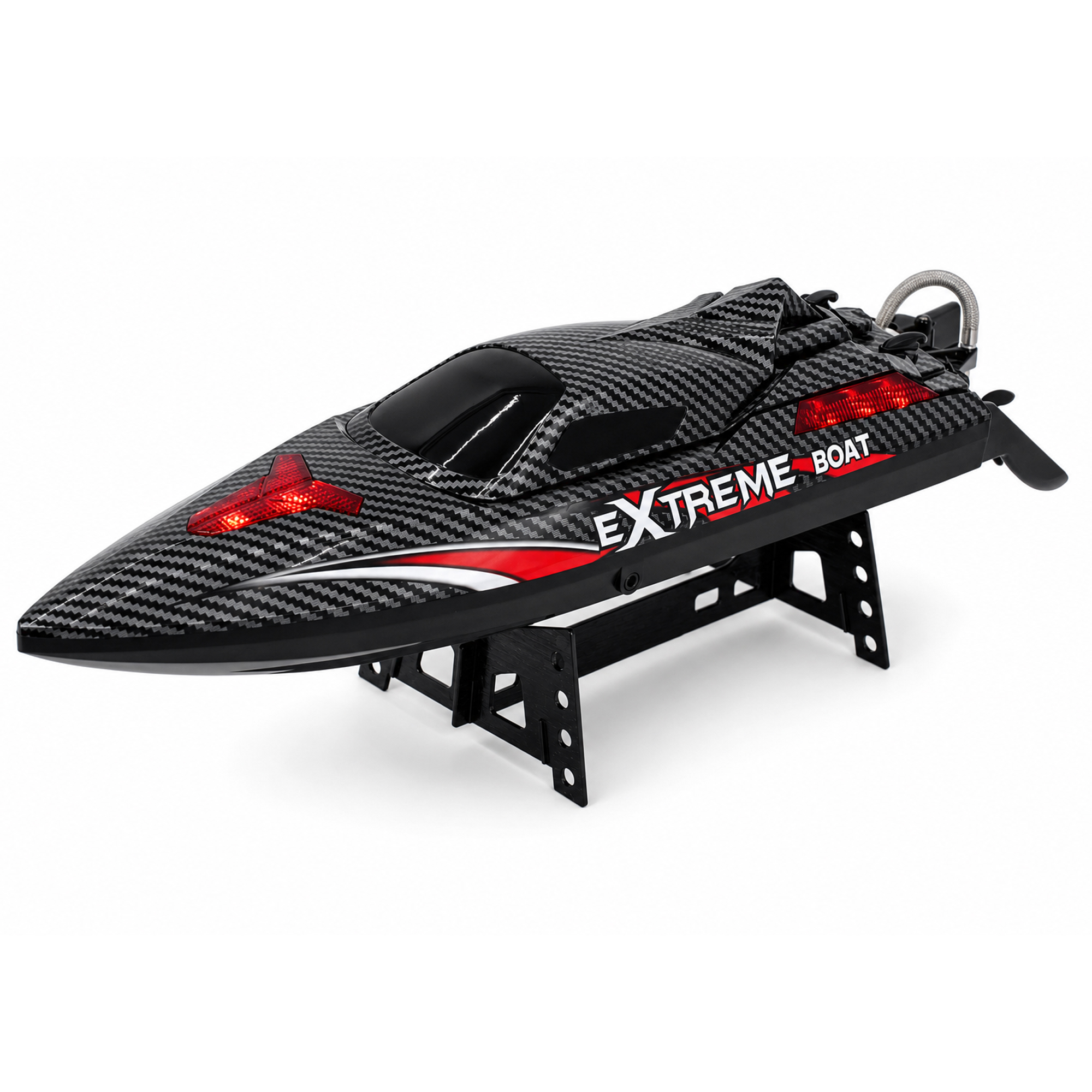 картинка Радиоуправляемый катер Black Extreme (48 см, 55 км/ч, Brushless) - HJ816PRO-CARBON-BLACK 