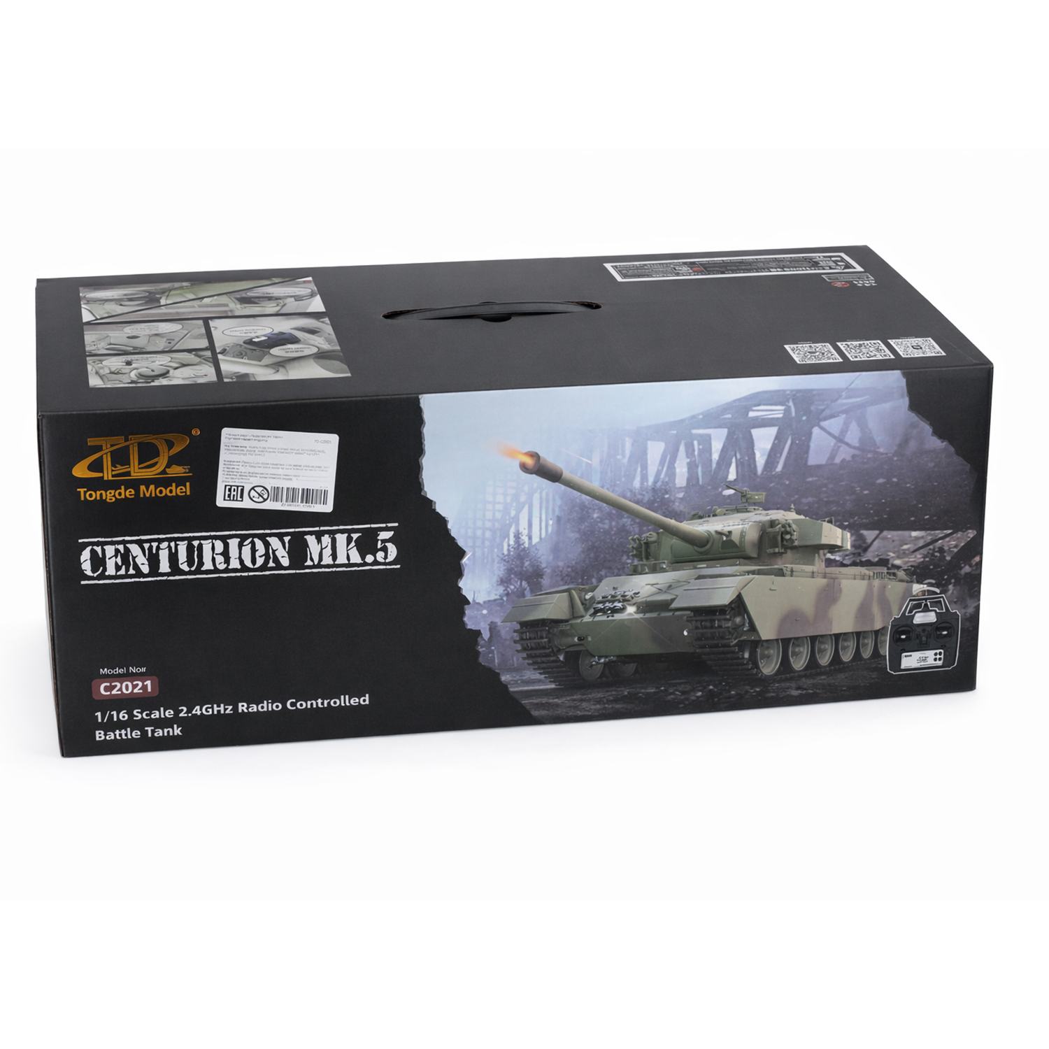 картинка Радиоуправляемый танк CENTURION M.K.5 - TD-C2021 