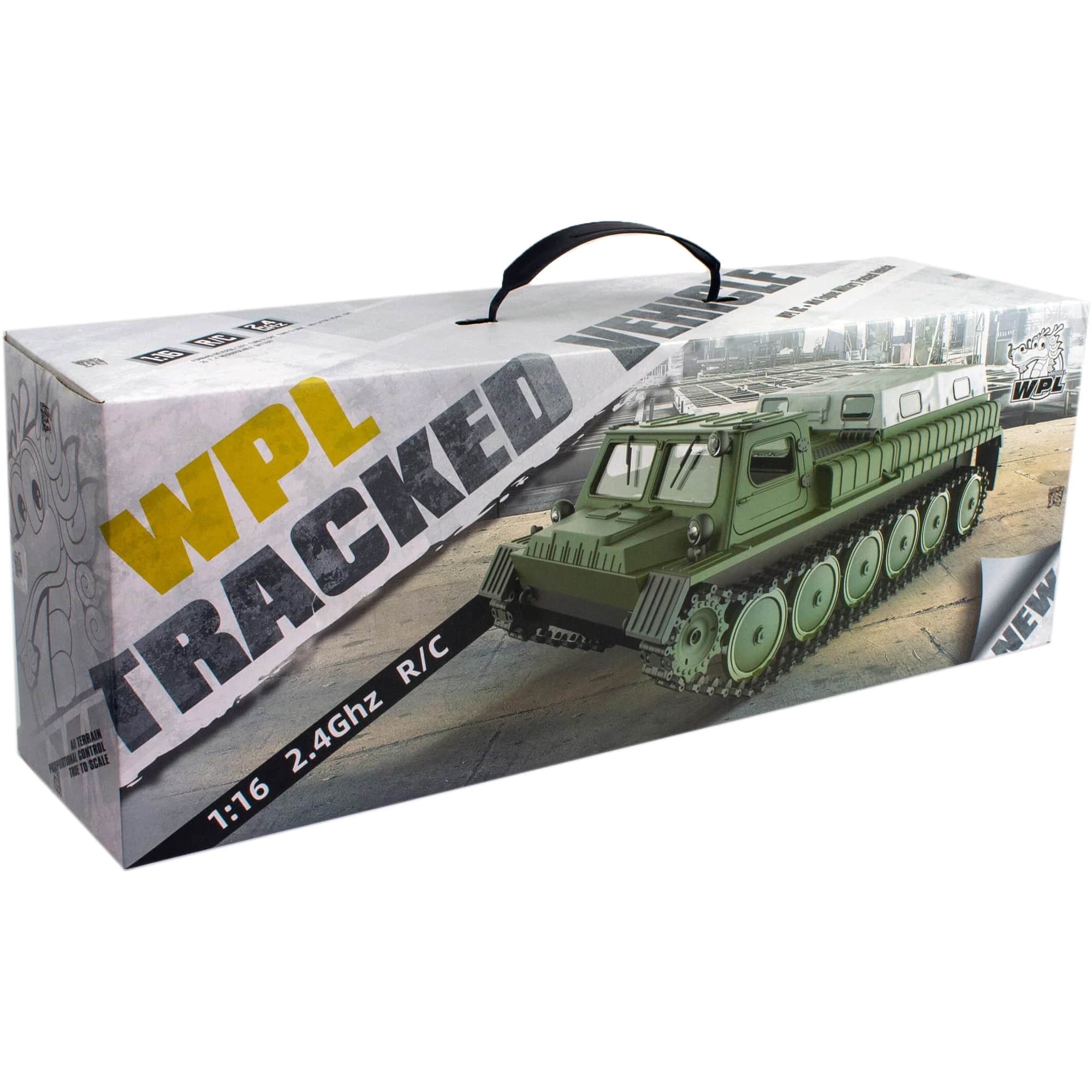 картинка Радиоуправляемый гусеничный советский вездеход WPL RTR масштаб 1:16 - WPLE-1 