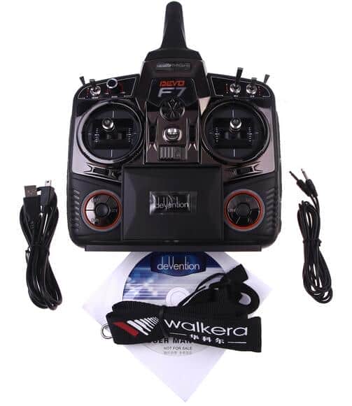 картинка Аппаратура радиоуправления Walkera Devo F7 (с FPV) 2.4GHz - DEVO-F7 