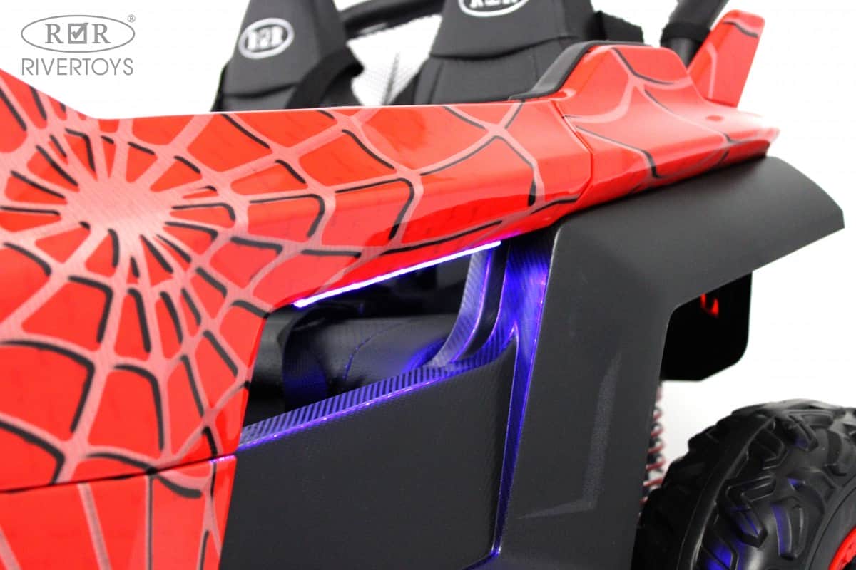 картинка Детский электромобиль T777TT 4WD красный Spider 