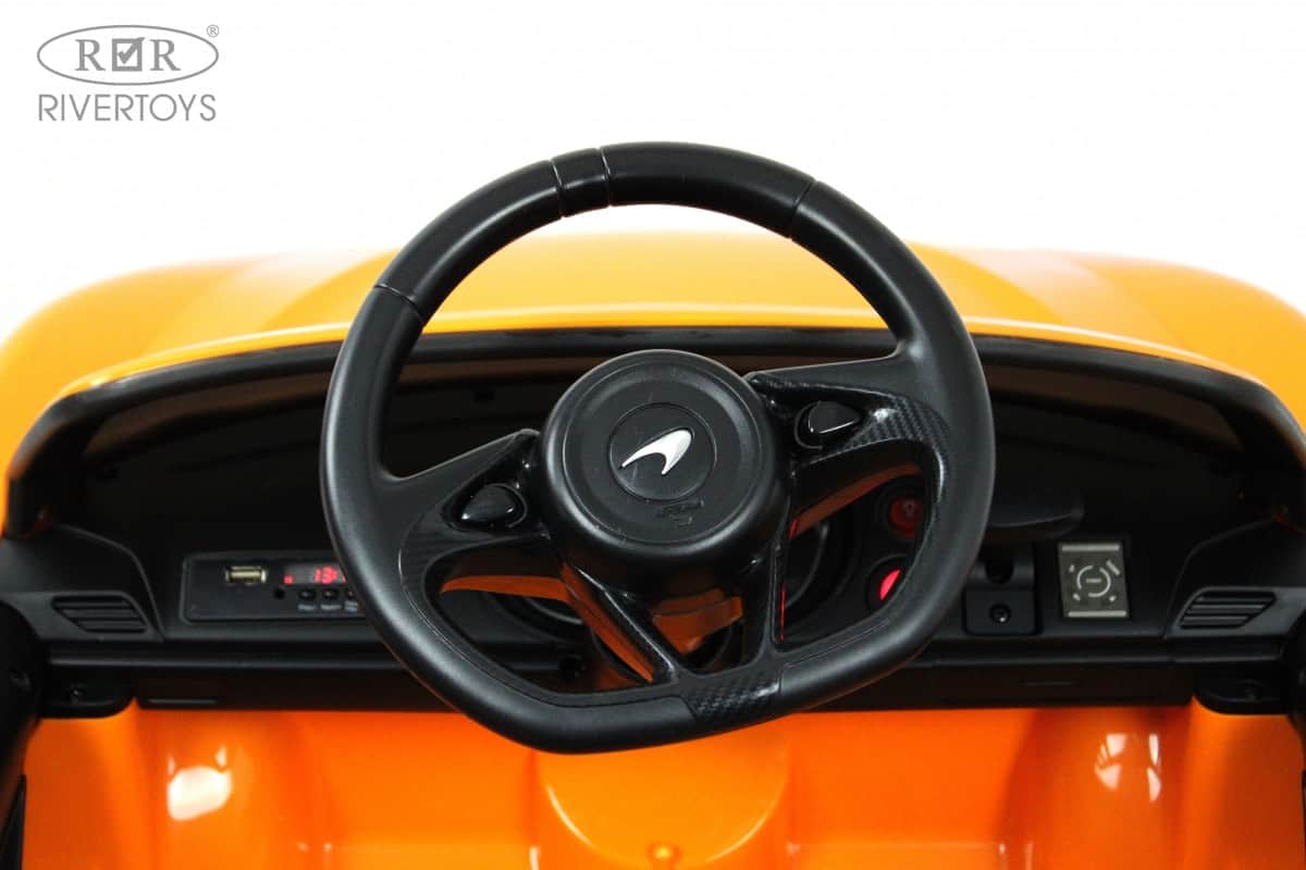 картинка Детский электромобиль McLaren Artura (P888BP) оранжевый 