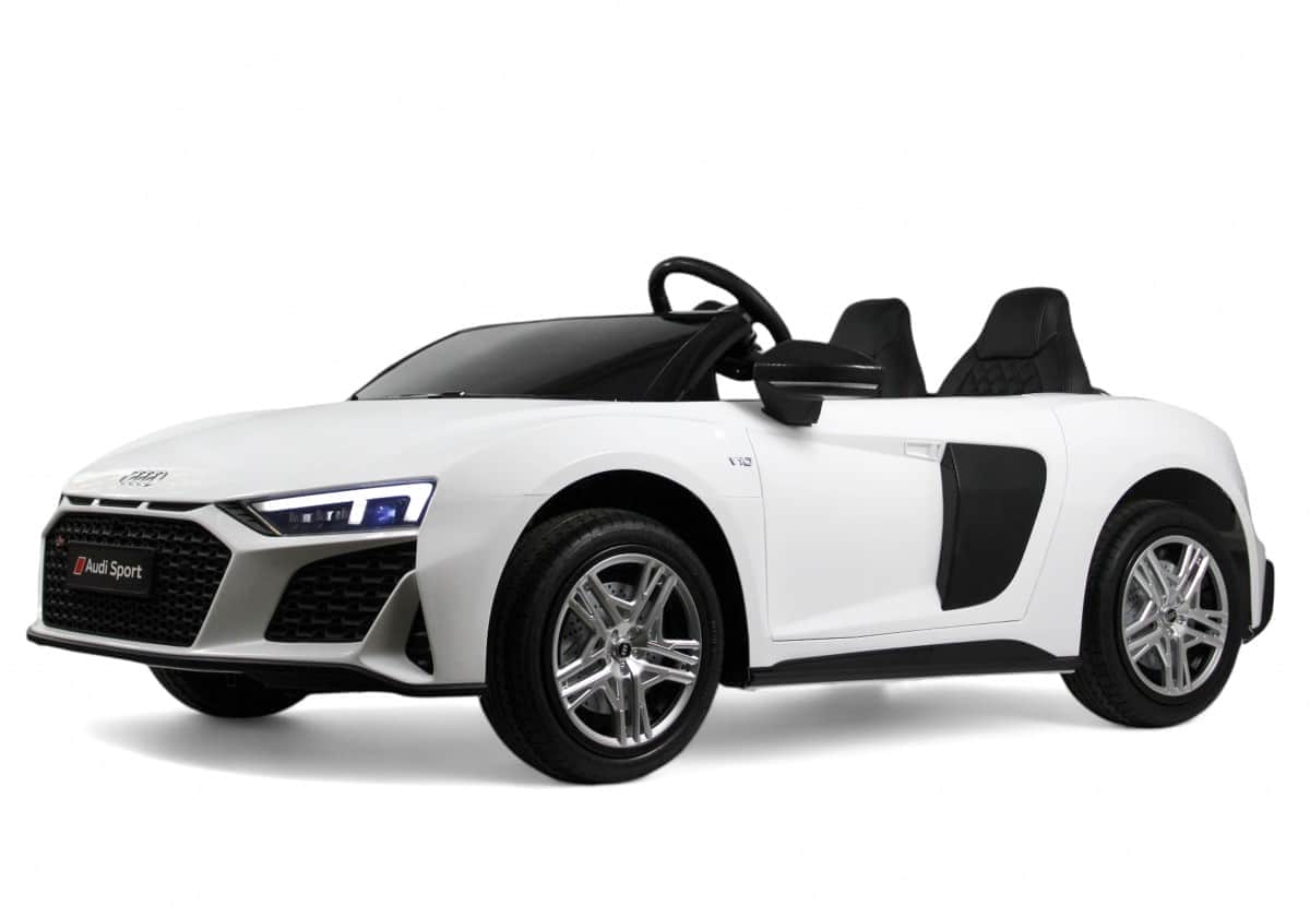картинка Детский электромобиль AUDI R8 (M333MM) белый 