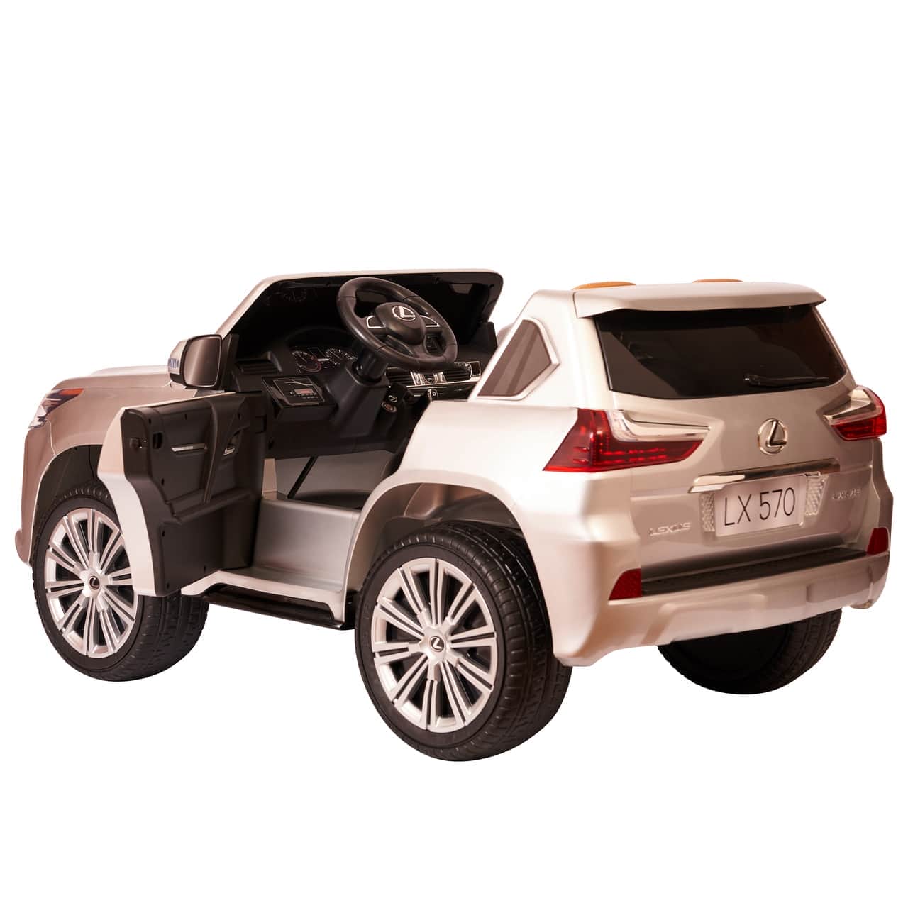 картинка Джип Lexus LX 570 Серебряный краска 