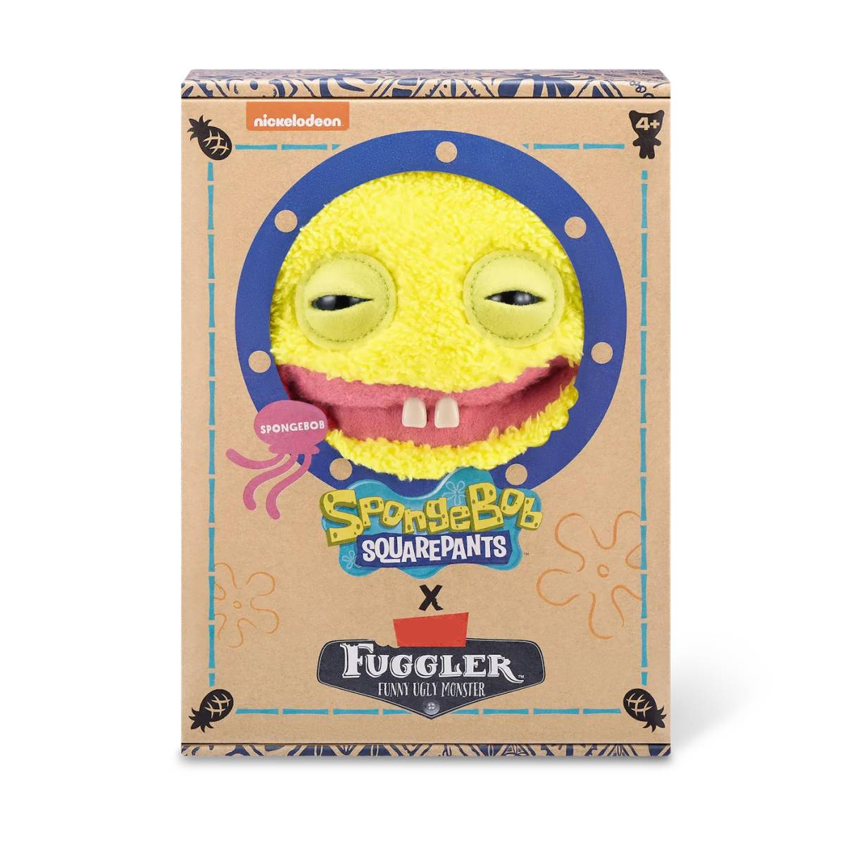 картинка Игрушка мягкая FUGGLER Губка Боб - 15701A 