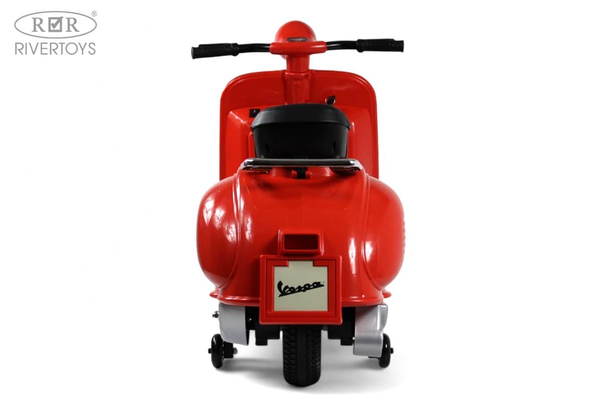 картинка Детский электроскутер VESPA (M888MM) красный 