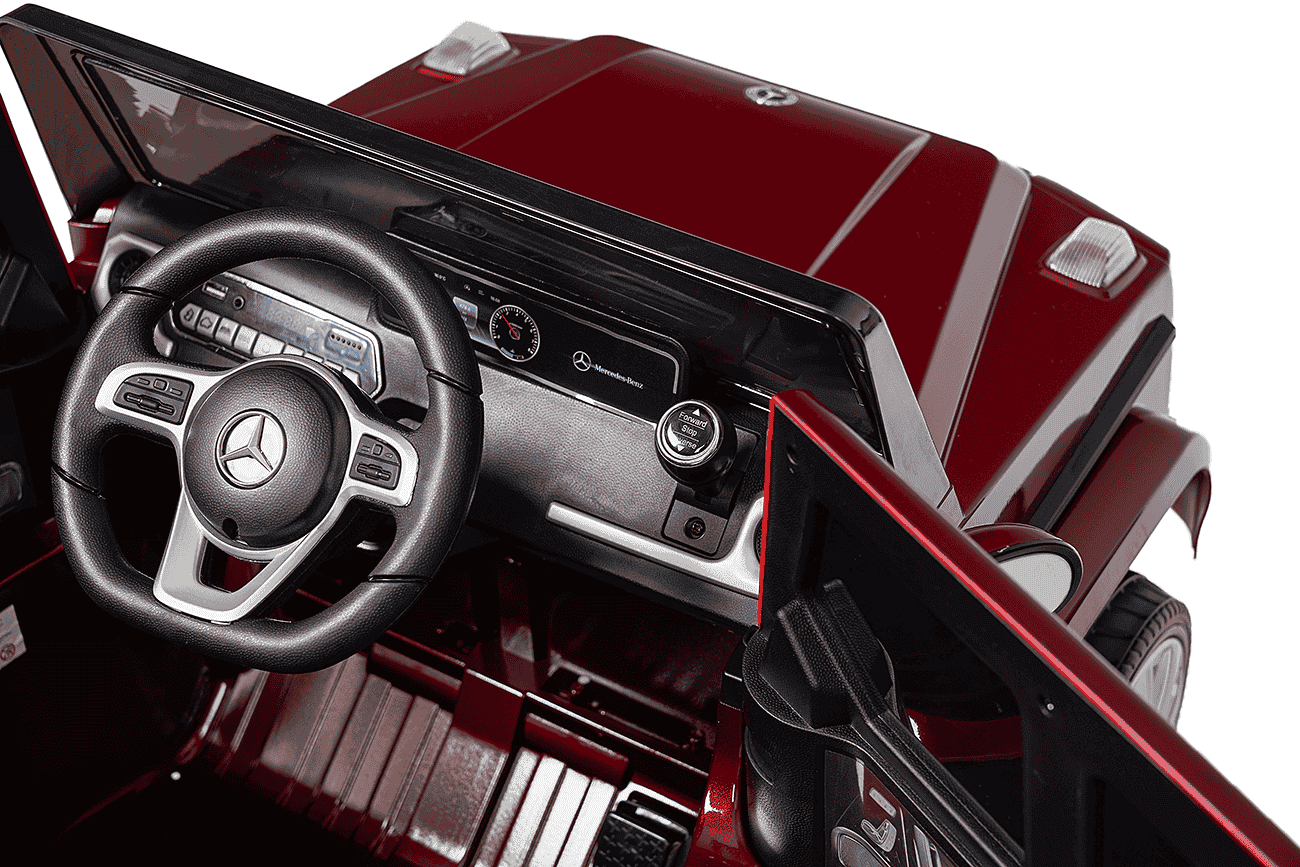картинка Джип Mercedes Benz G500 Красный краска 