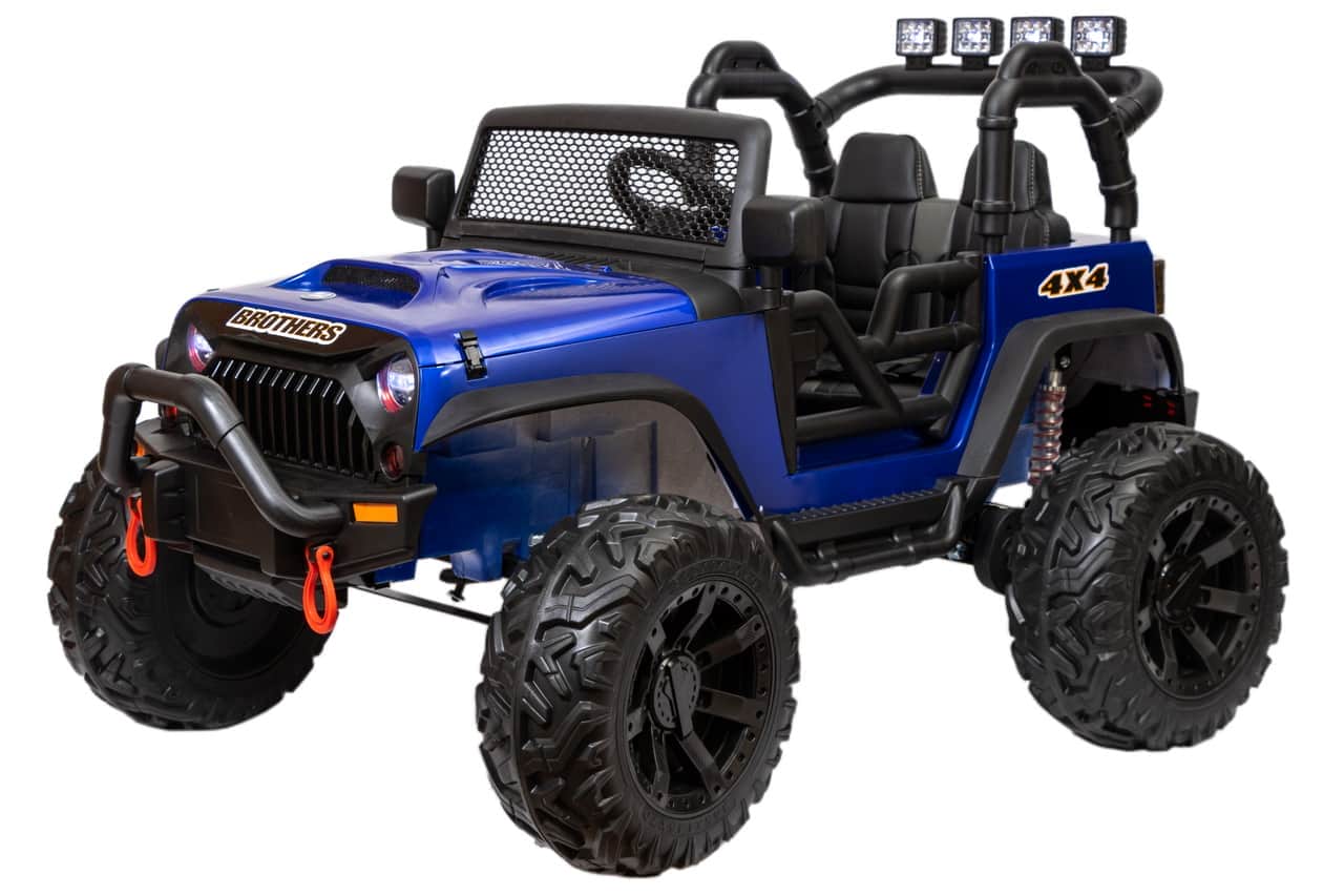 картинка Джип Jeep 24V JC666 Синий краска 