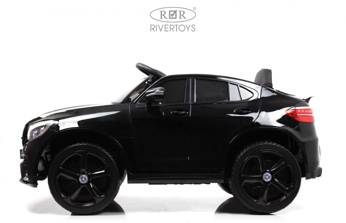 картинка Детский электромобиль X001XX черный глянец 