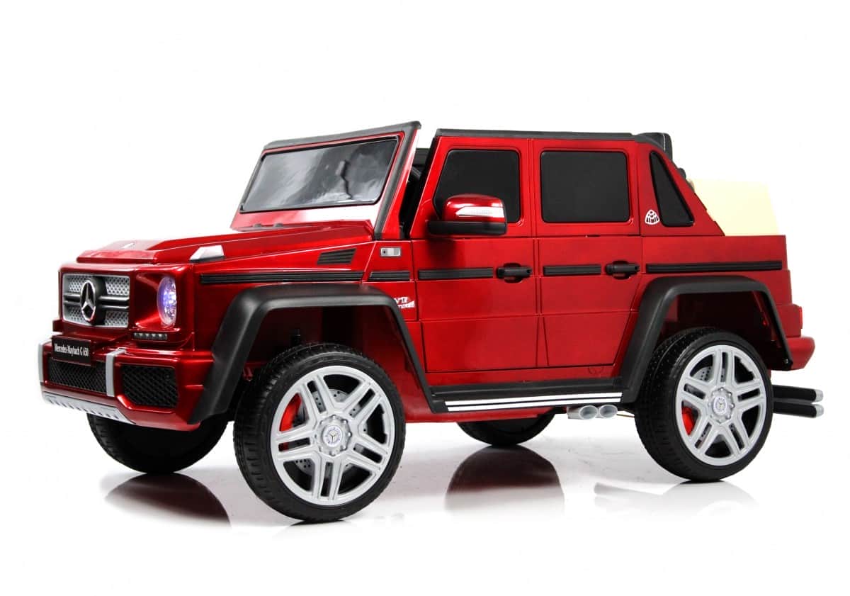 картинка Детский электромобиль Mercedes-Benz Maybach G650 (T101TT) красный глянец 