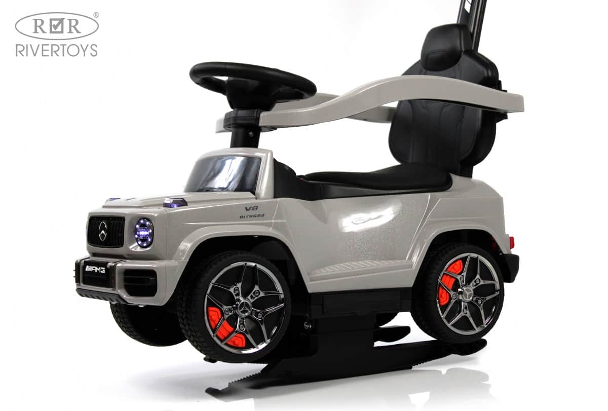 картинка Детский толокар Mercedes-Benz G63 (Z001ZZ-B) серый бриллиант 