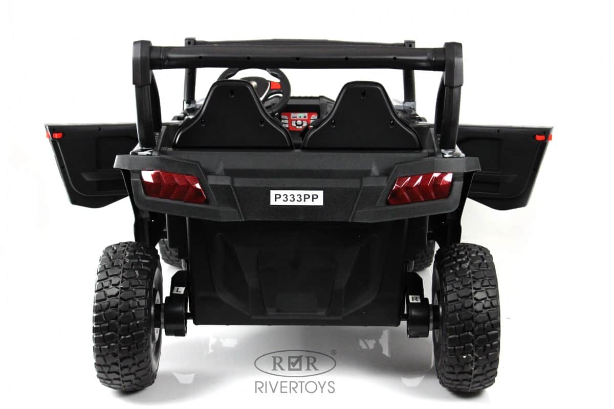 картинка Детский электромобиль P333PP (Buggy) серый камуфляж 