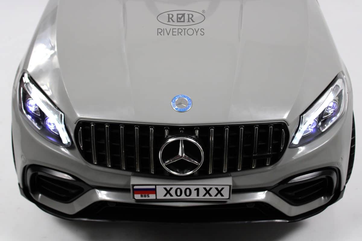 картинка Детский электромобиль X001XX серый 