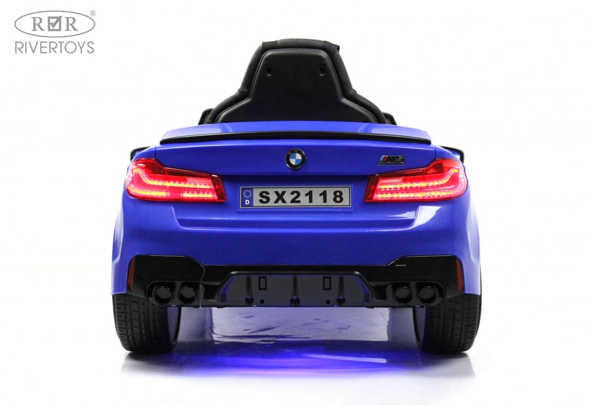 картинка Детский электромобиль BMW M5 Competition (A555MP) синий 
