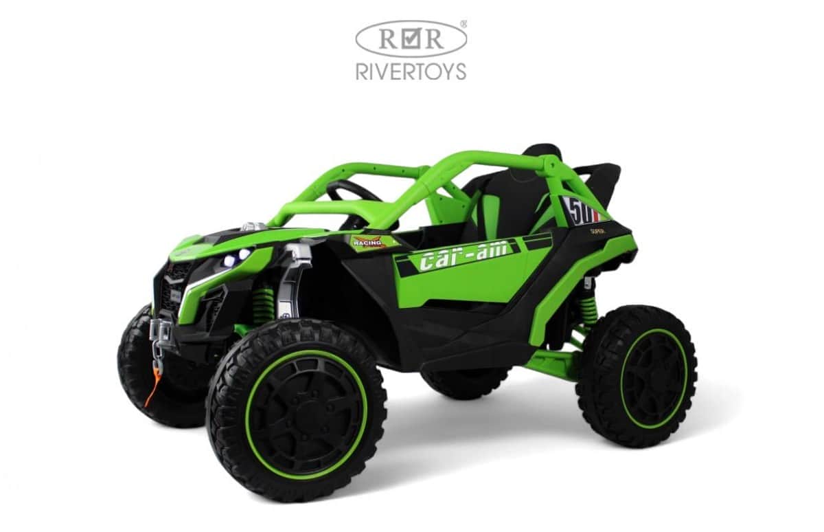 картинка Детский электромобиль Z707ZZ зеленый 
