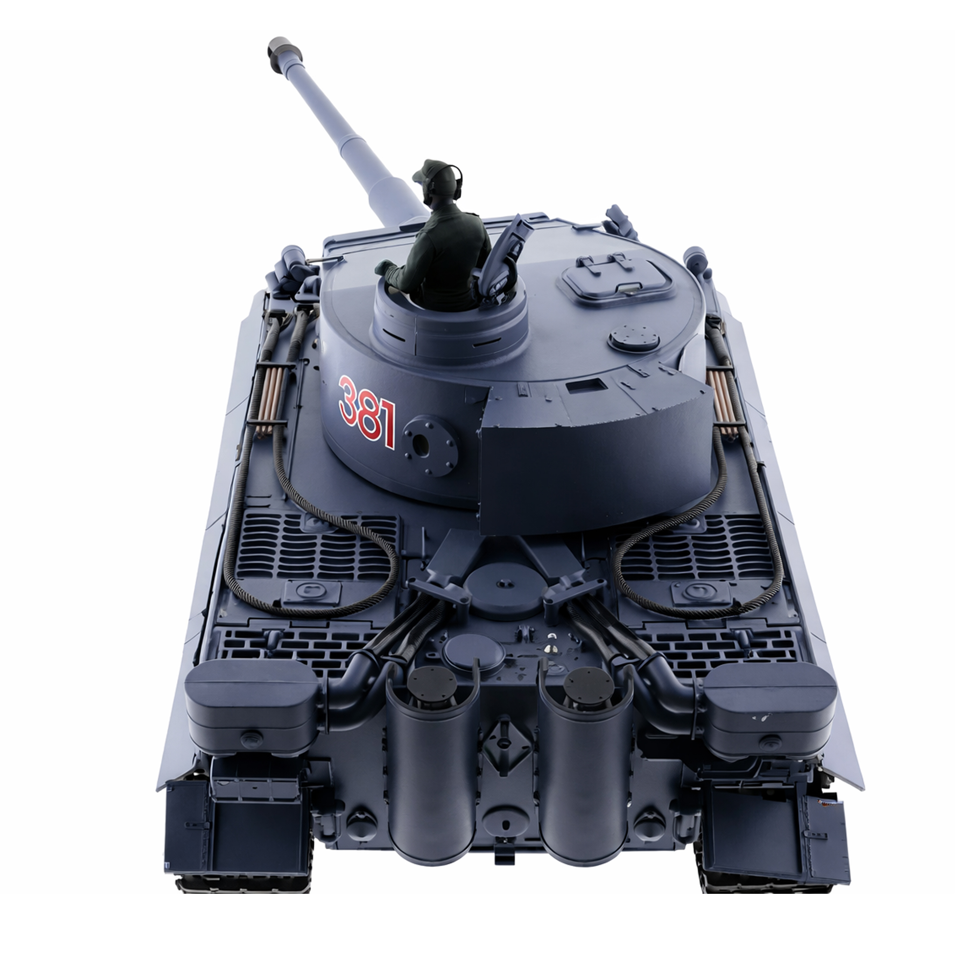 картинка Радиоуправляемый танк Heng Long German Tiger MS version V7.0 масштаб 1:16 2.4G - 3818-1-UpgA-V7 