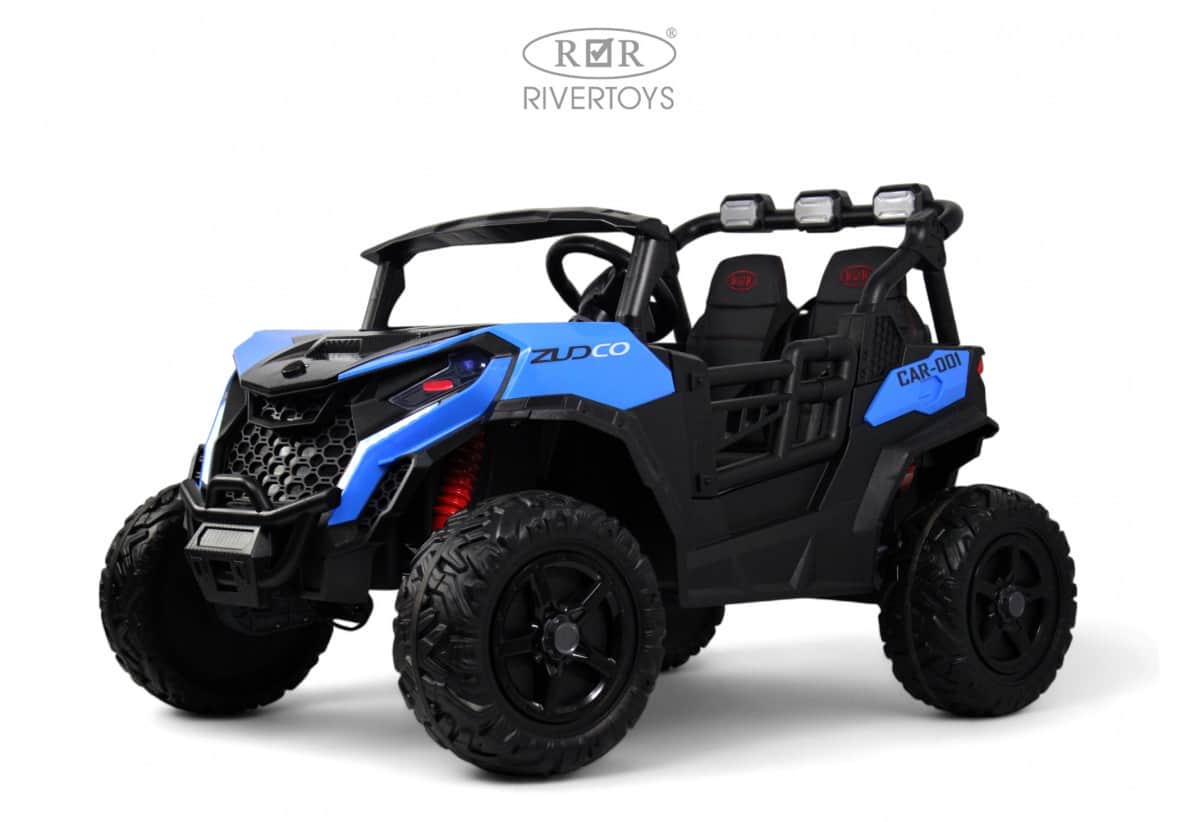 картинка Детский электромобиль K555KK 4WD 24V синий 