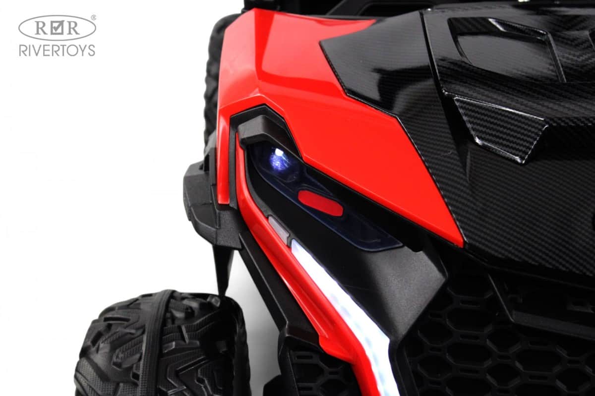 картинка Детский электромобиль K555KK 4WD 24V красный 