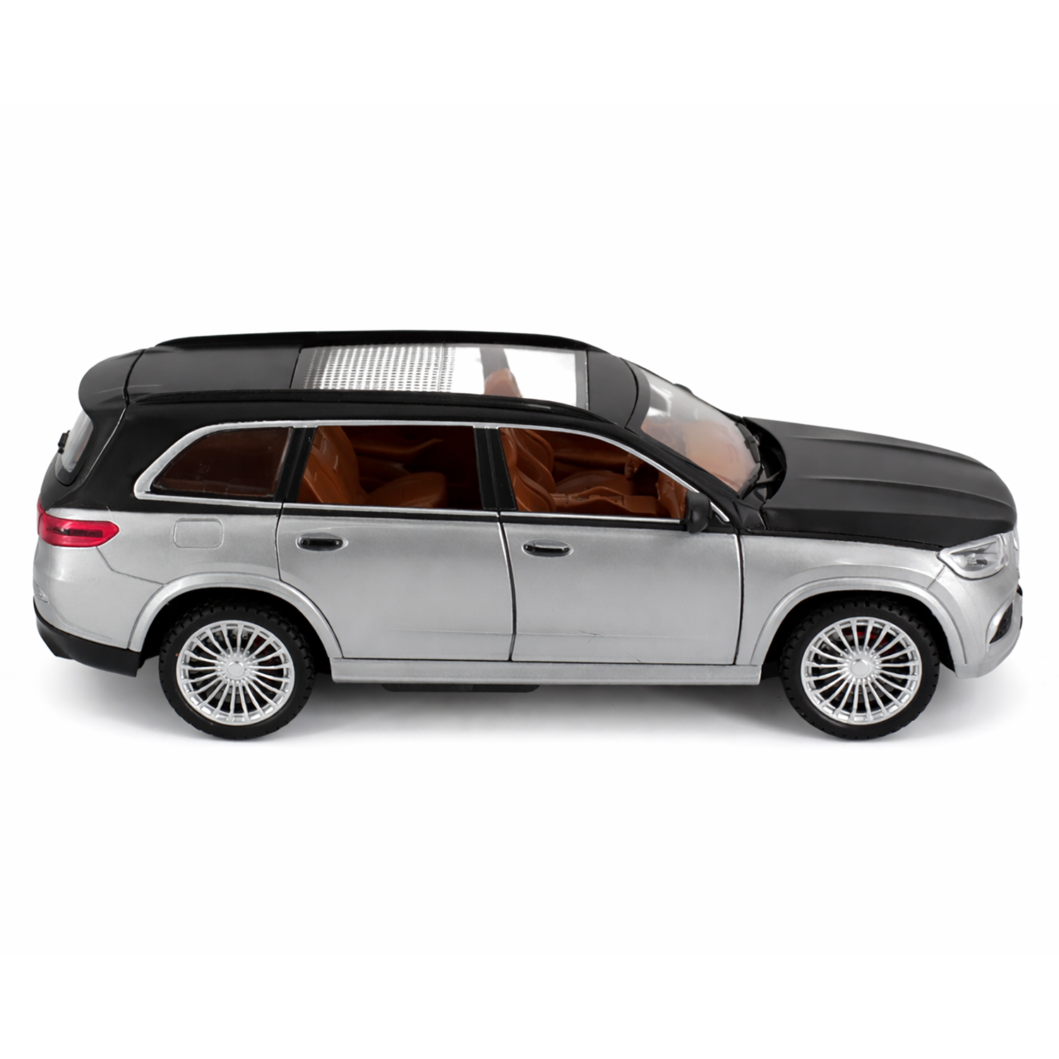 картинка Радиоуправляемая металлическая машина Maybach GLS 1:22 - HCL-3805-SILVER 
