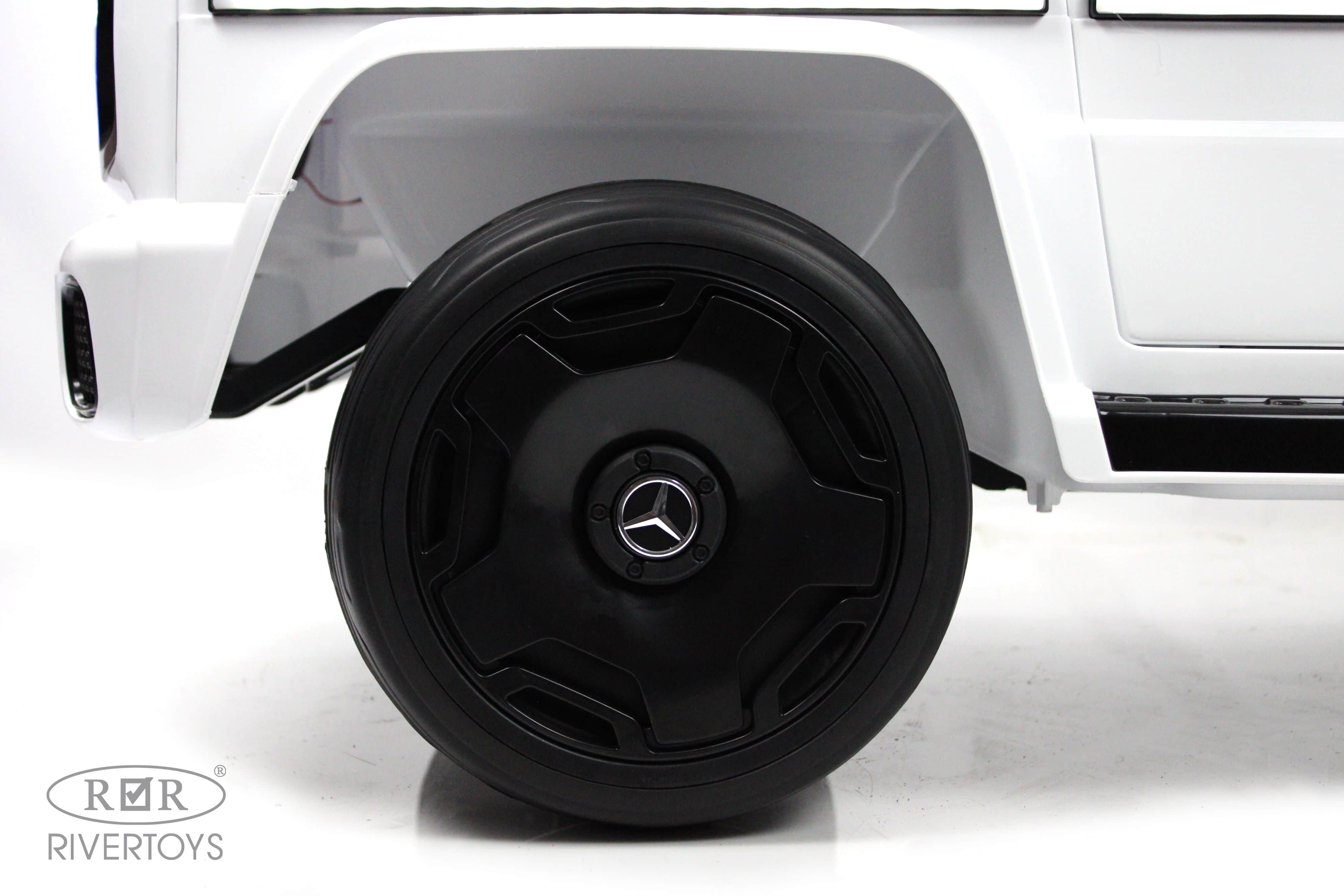 картинка Детский электромобиль Mercedes-Benz EQG (E222EE) белый 