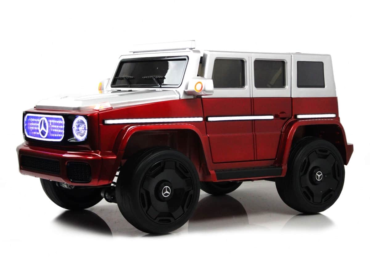 картинка Детский электромобиль Mercedes-Benz EQG (E222EE) красный глянец 