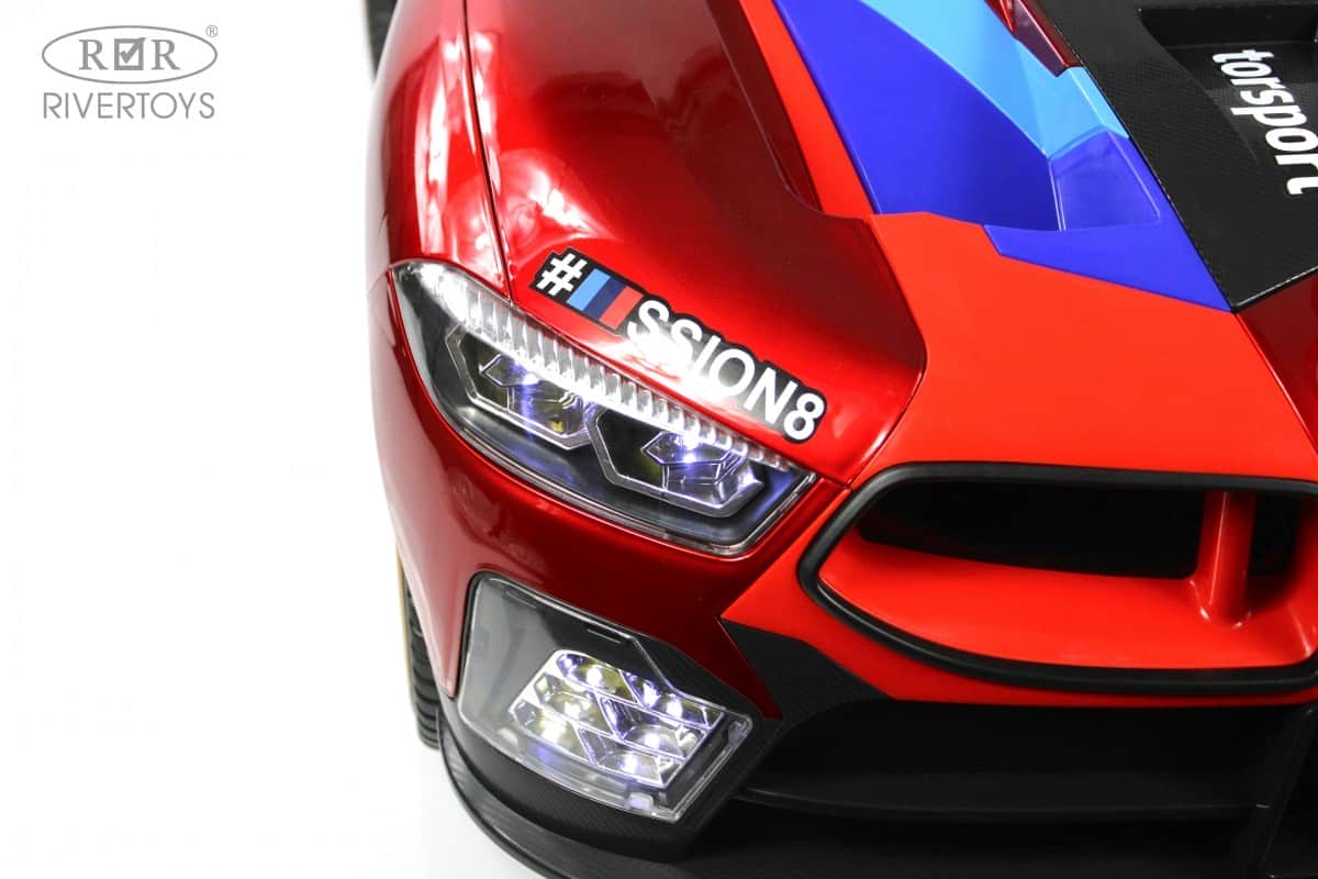картинка Детский электромобиль F555FF красный глянец 
