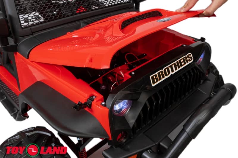 картинка Джип Jeep 12V 4х4 JC666 Красный 