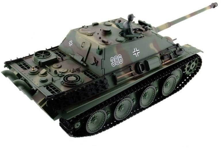 картинка Радиоуправляемый танк Heng Long Jagdpanther (Германия) Upg V7.0 масштаб 1:16 - 3869-1Upg V7.0 