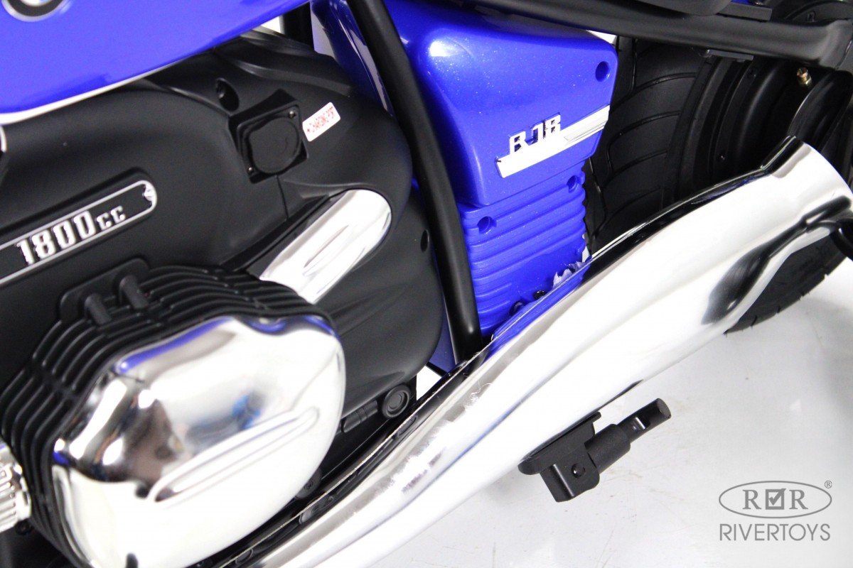 картинка Детский электромотоцикл BMW R18 (A777AA-NEW) синий 