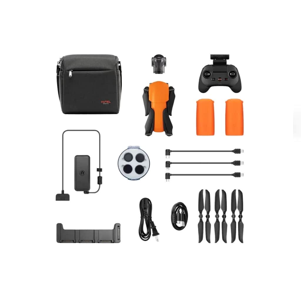 картинка Квадрокоптер Autel Robotics EVO LITE+ Orange Premium (3 батареи) RTF - EVO-LITE-PLUS-ORANGE-COMBO3 