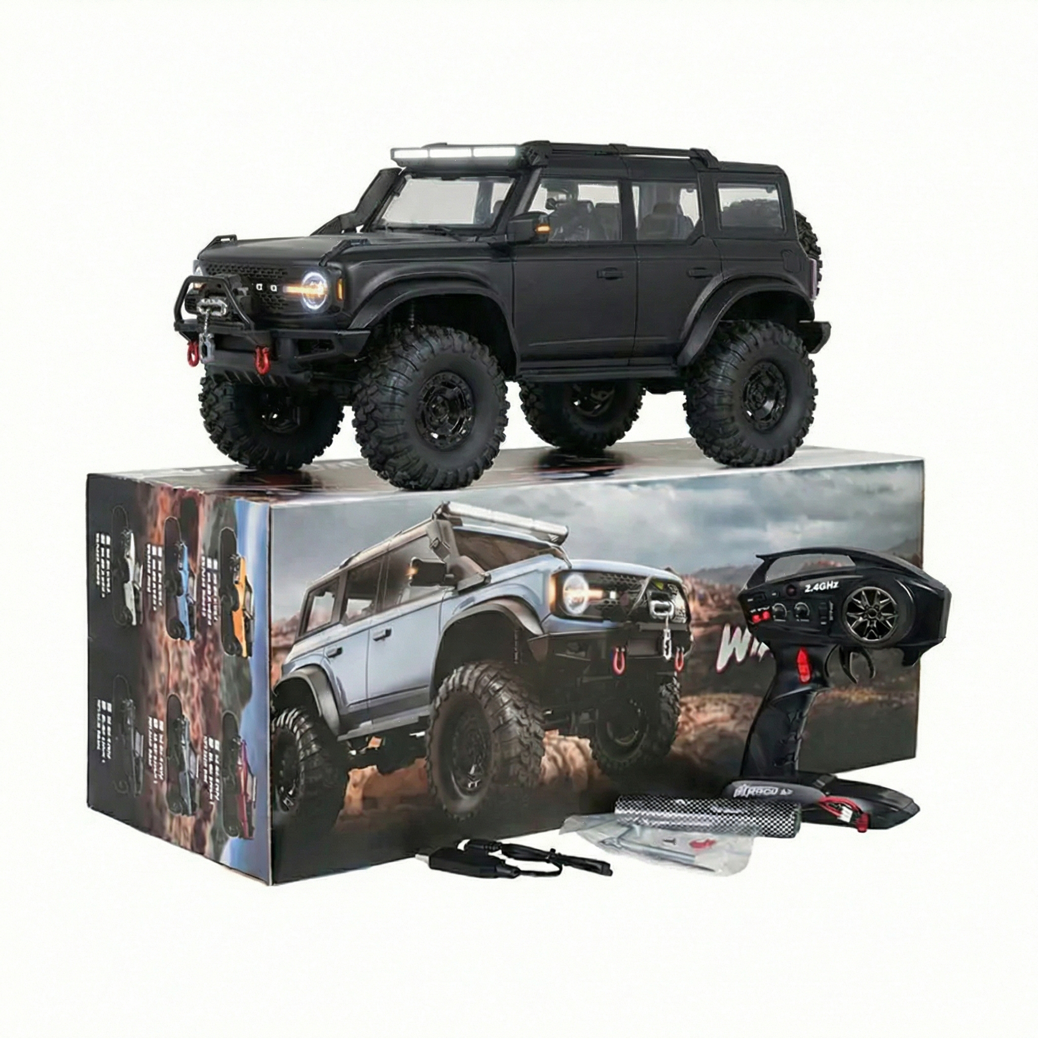 картинка Радиоуправляемый краулер HB Beluga (57 см, 4WD, 1:10) - HB-R1006 