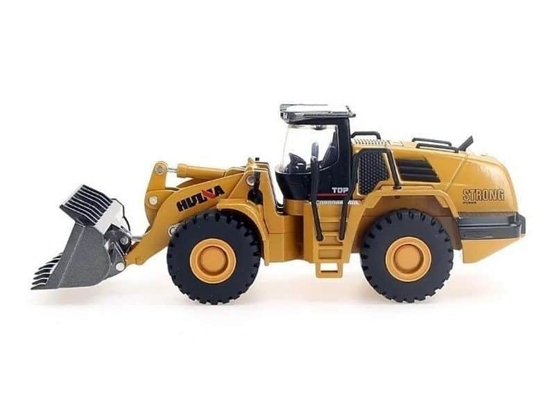 картинка Металлический бульдозер-погрузчик HuiNa Toys 1:50 - HN1714-2 