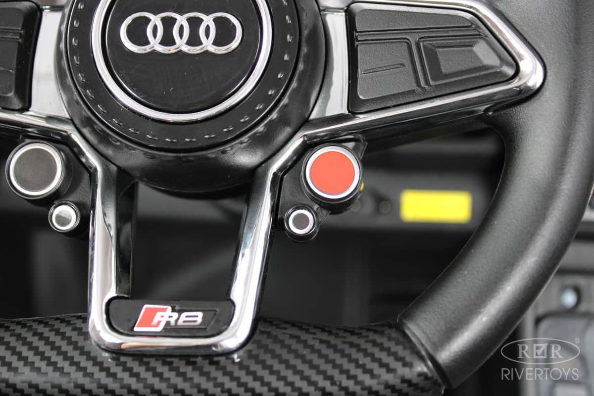 картинка Детский электромобиль AUDI R8 (M333MM) серый 