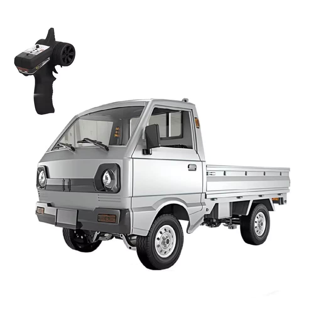картинка Радиоуправляемый бортовой грузовик серебристый WPL Suzuki Carry ST90 масштаб 1:10 - D-12 