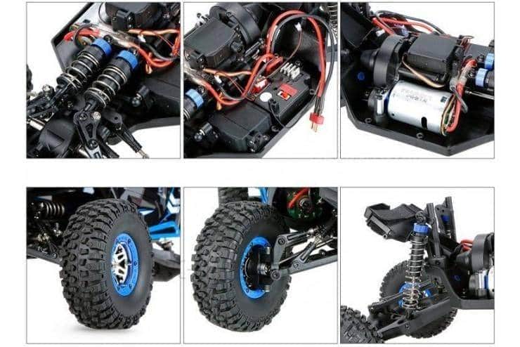 картинка Радиоуправляемый Дезерт-багги WLToys 4WD RTR масштаб 1:12 2.4G - WLT-12427-B 
