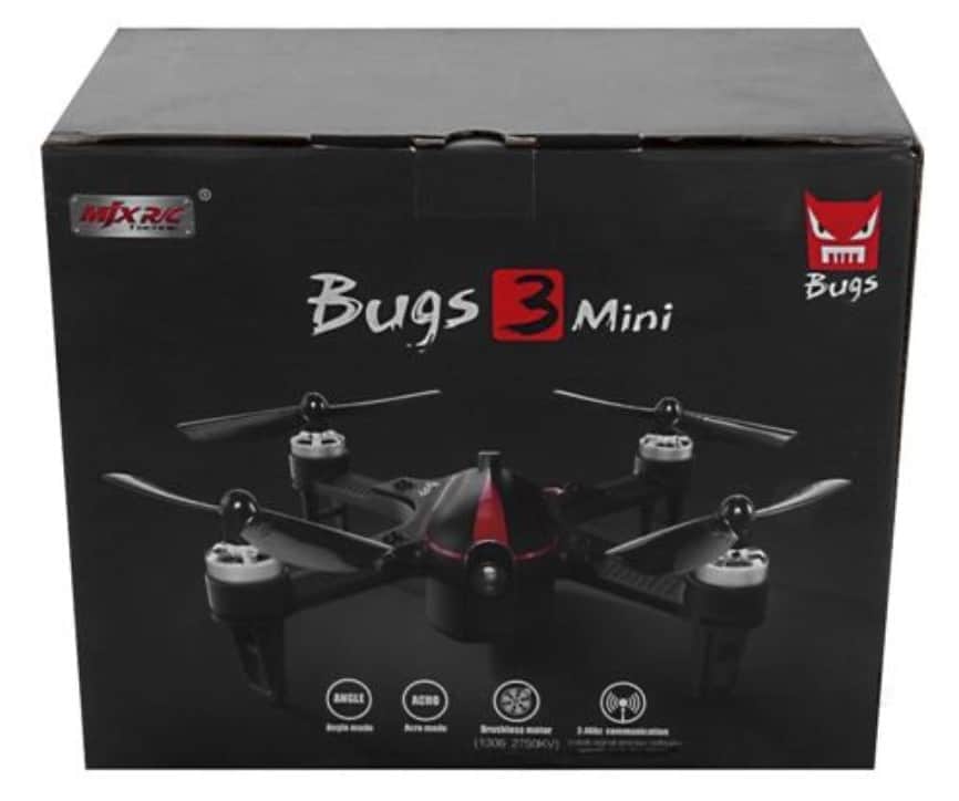 картинка Квадрокоптер MJX Bugs 3 mini + FPV очки + FPV камера RTF 2.4G - B3mini-G3S 