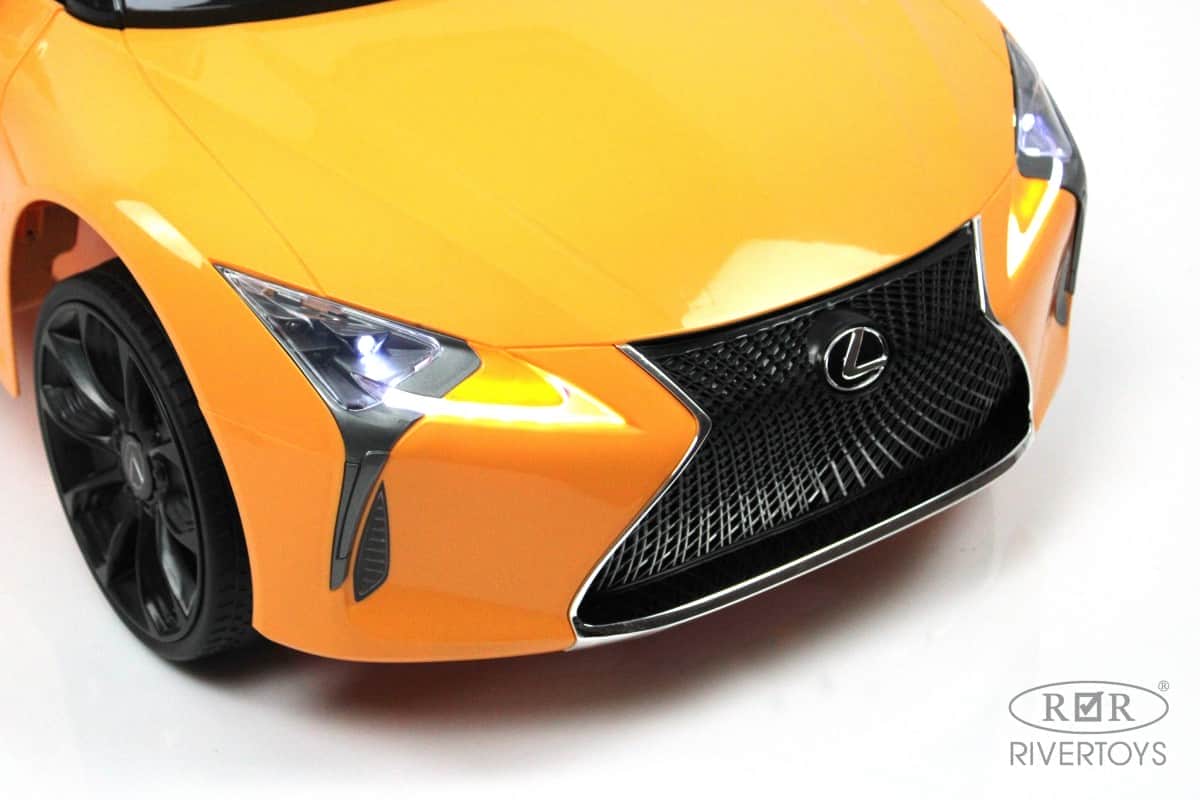 картинка Детский электромобиль Lexus LC 500 (JE1618) желтый 