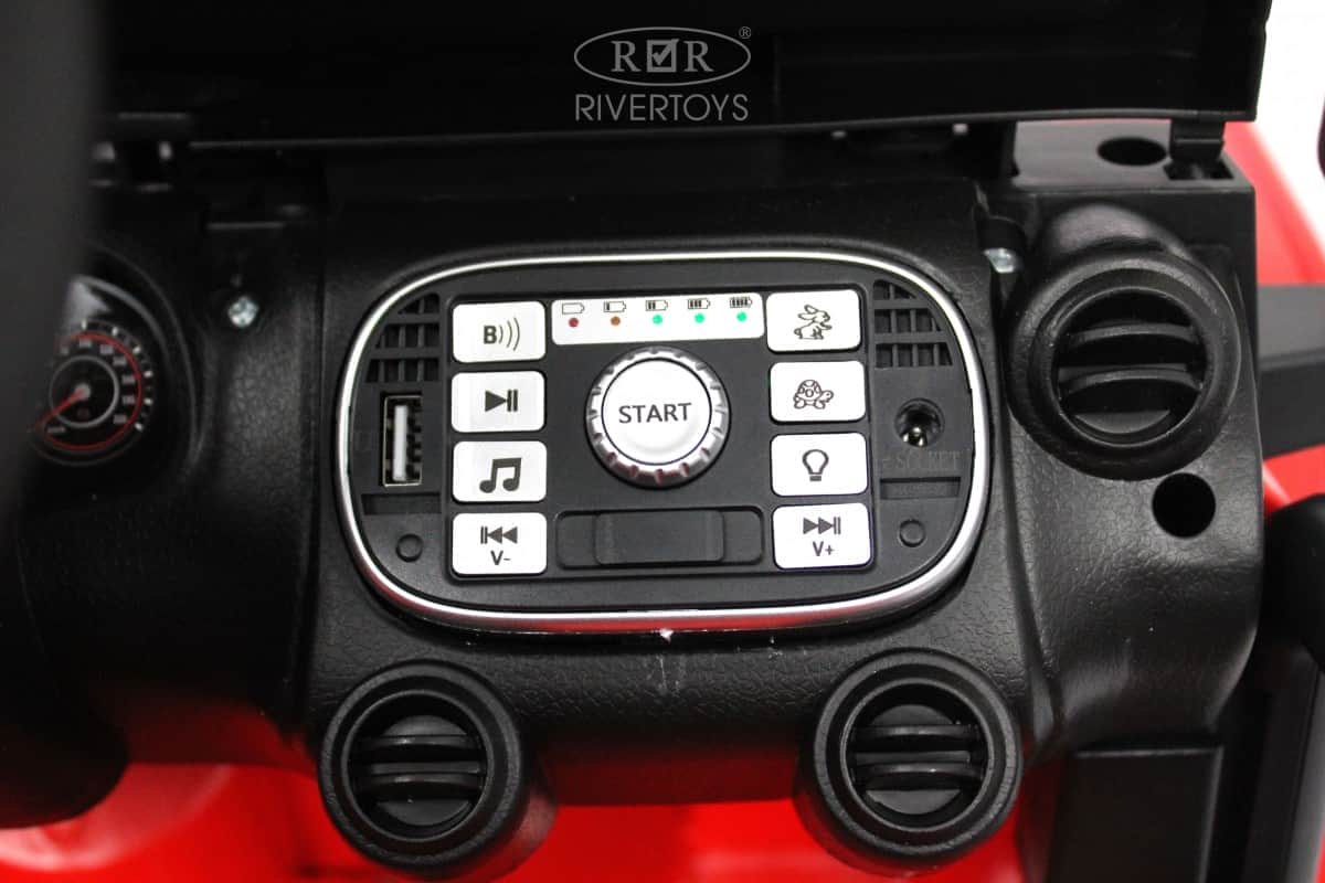 картинка Детский электромобиль T222TT 4WD красный 