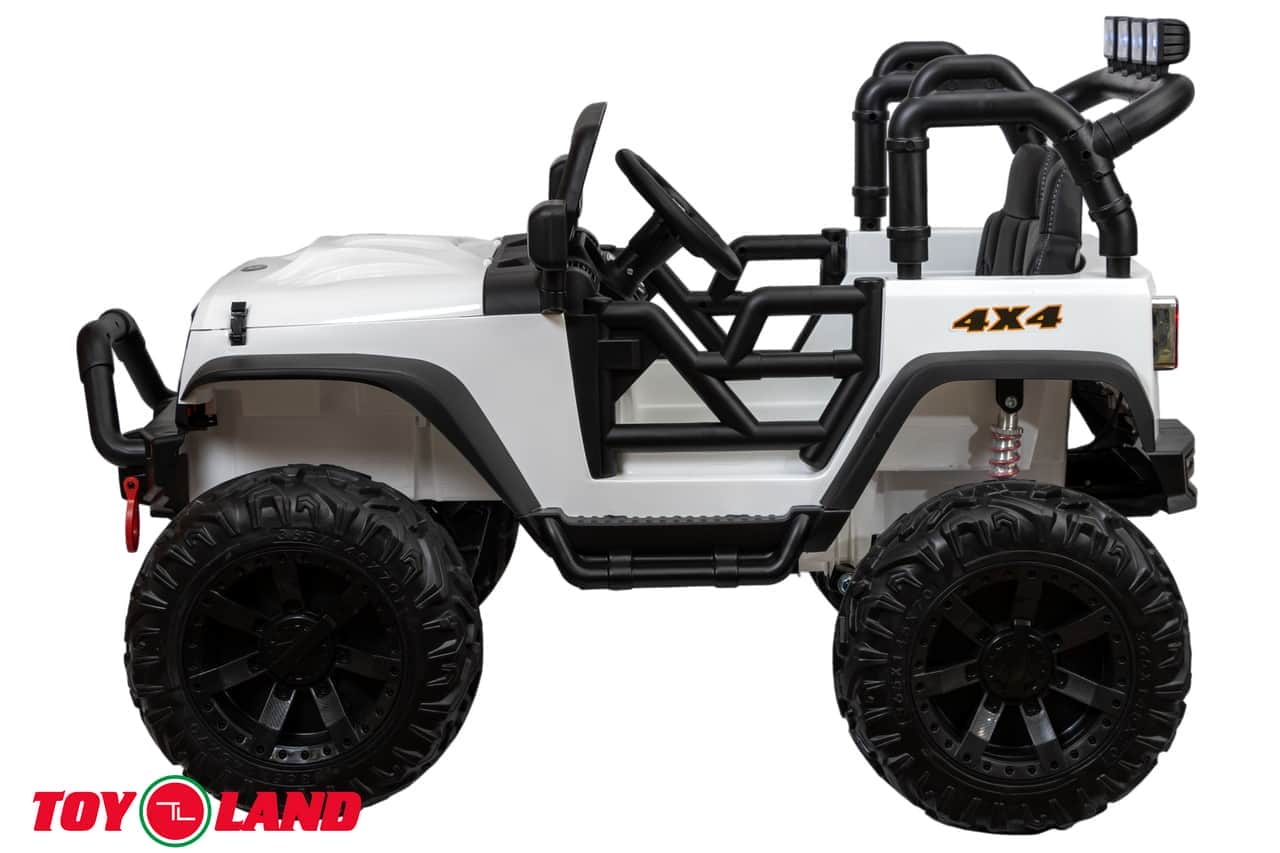 картинка Джип Jeep 12V 4х4 JC666 Белый 
