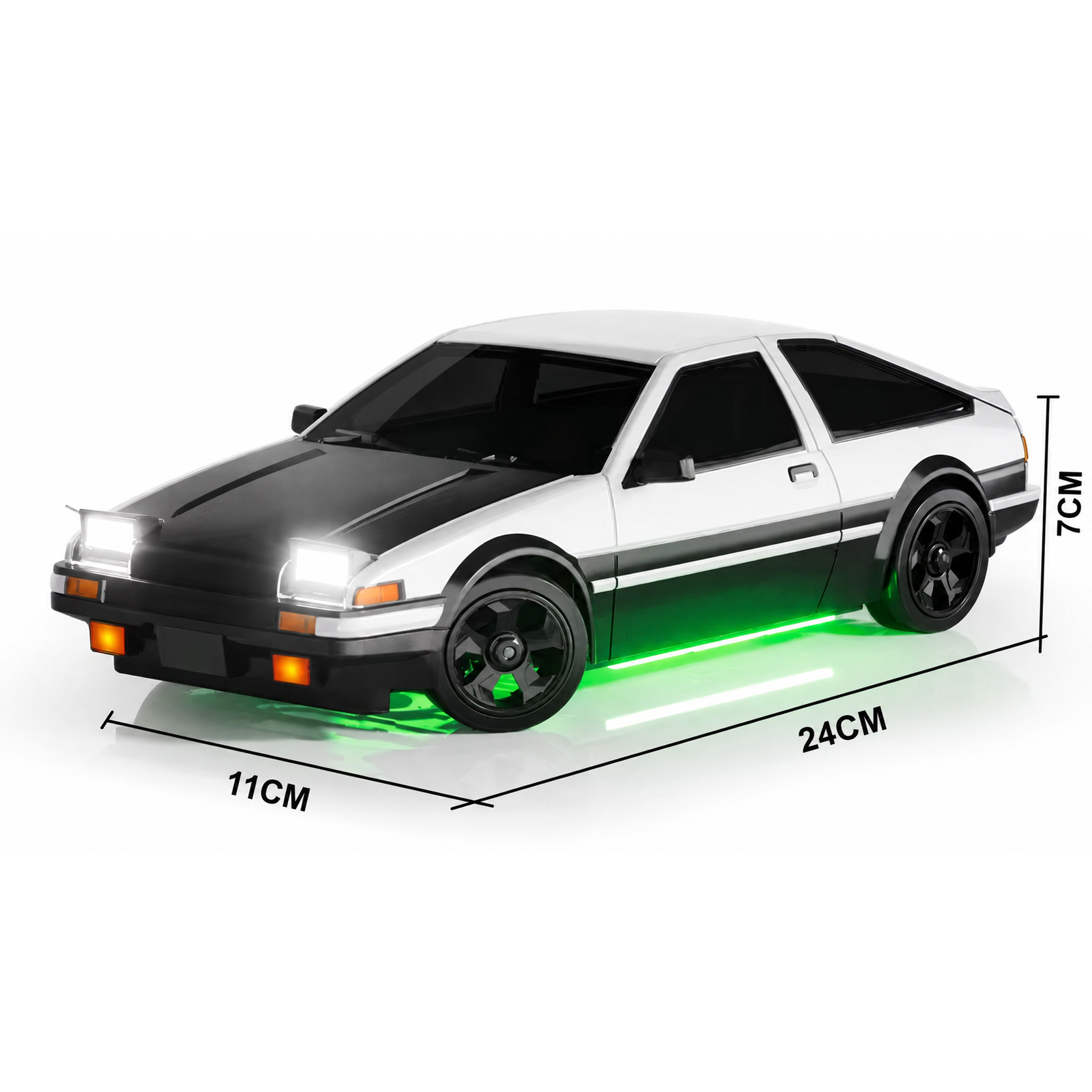 картинка Радиоуправляемая дрифт машина с гироскопом Toyota AE86 1:18 - HB-RP1807 