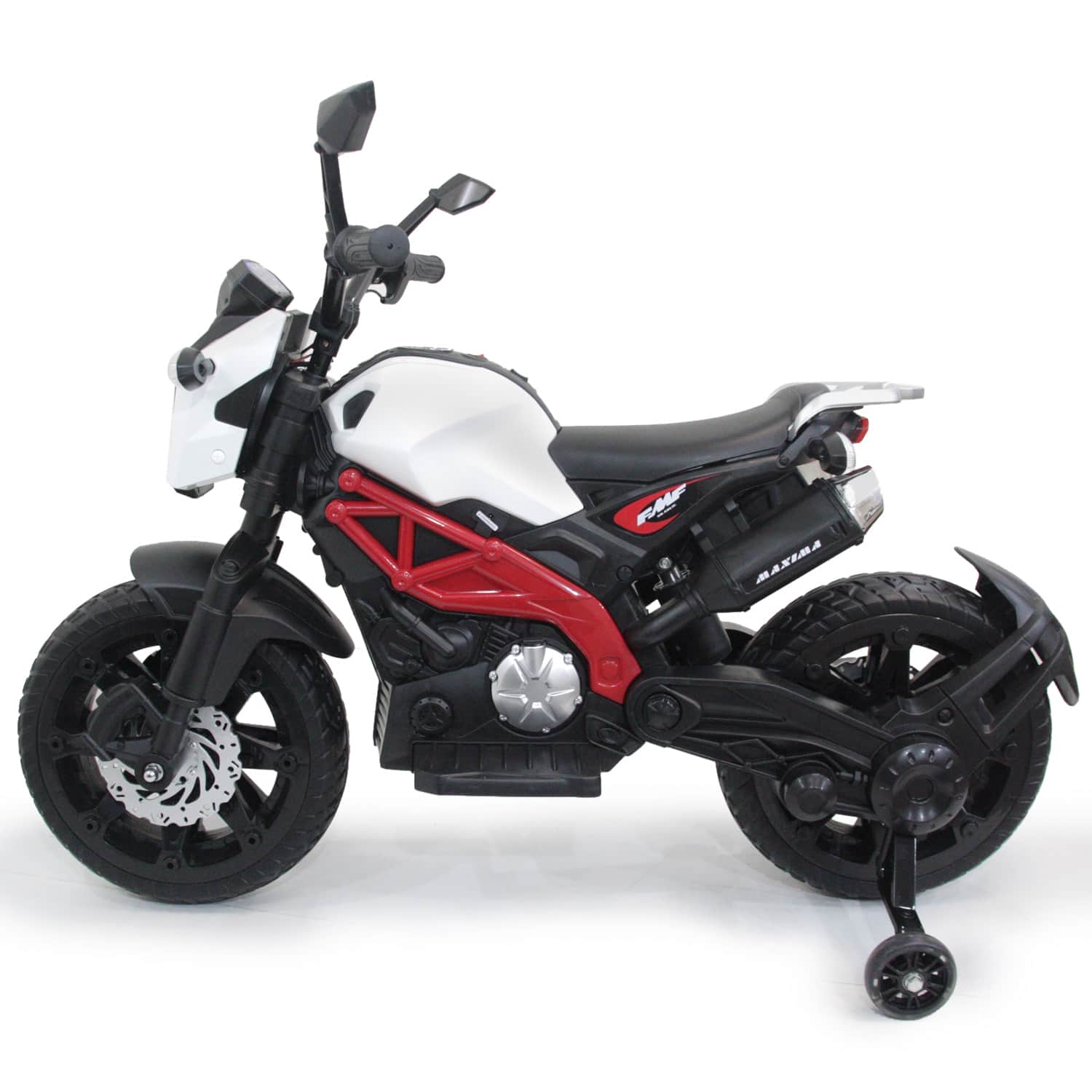 картинка Детский электромотоцикл Harley Davidson - DLS01-WHITE-RED 