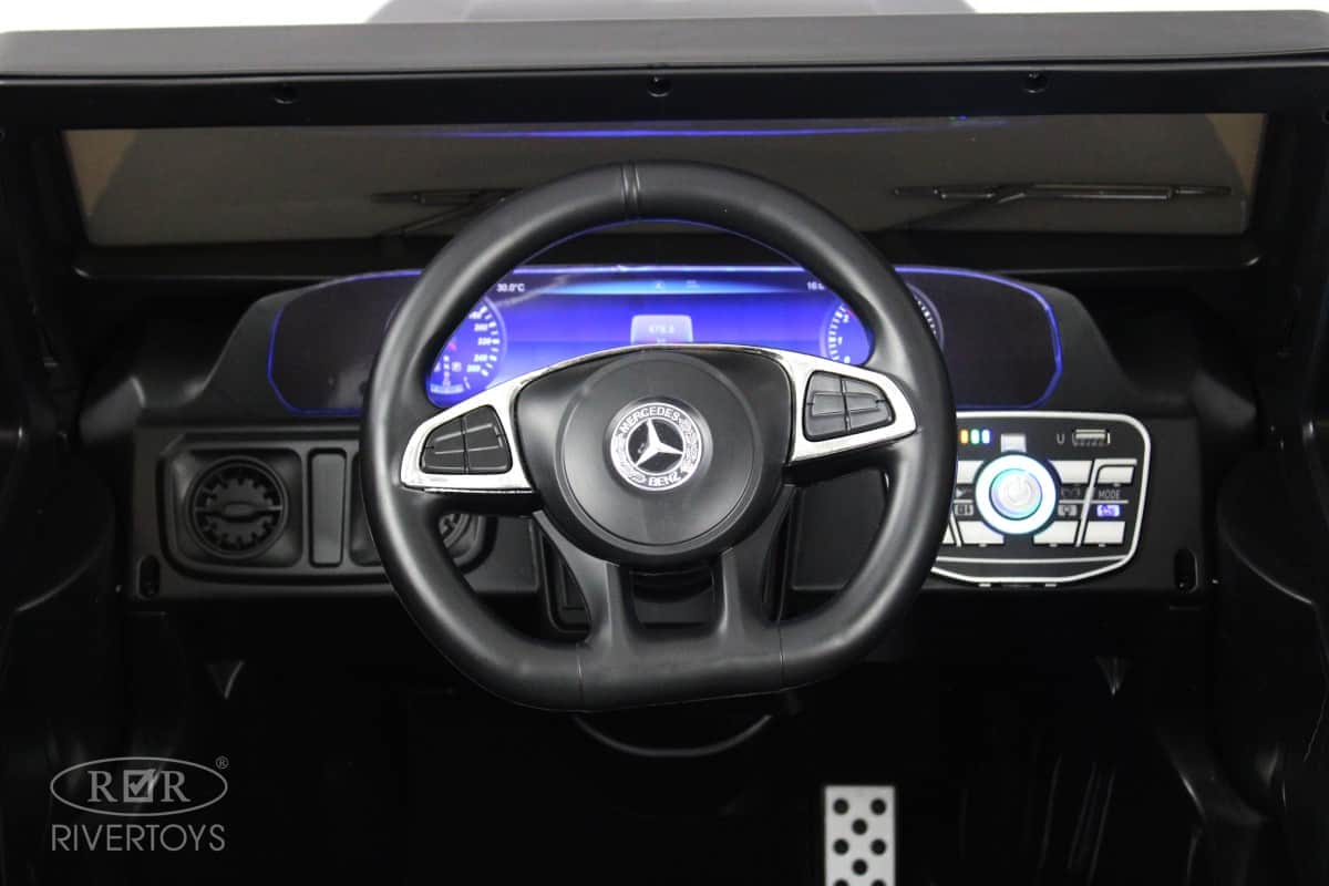 картинка Детский электромобиль Mercedes-Benz G500 (E333EE) черный 