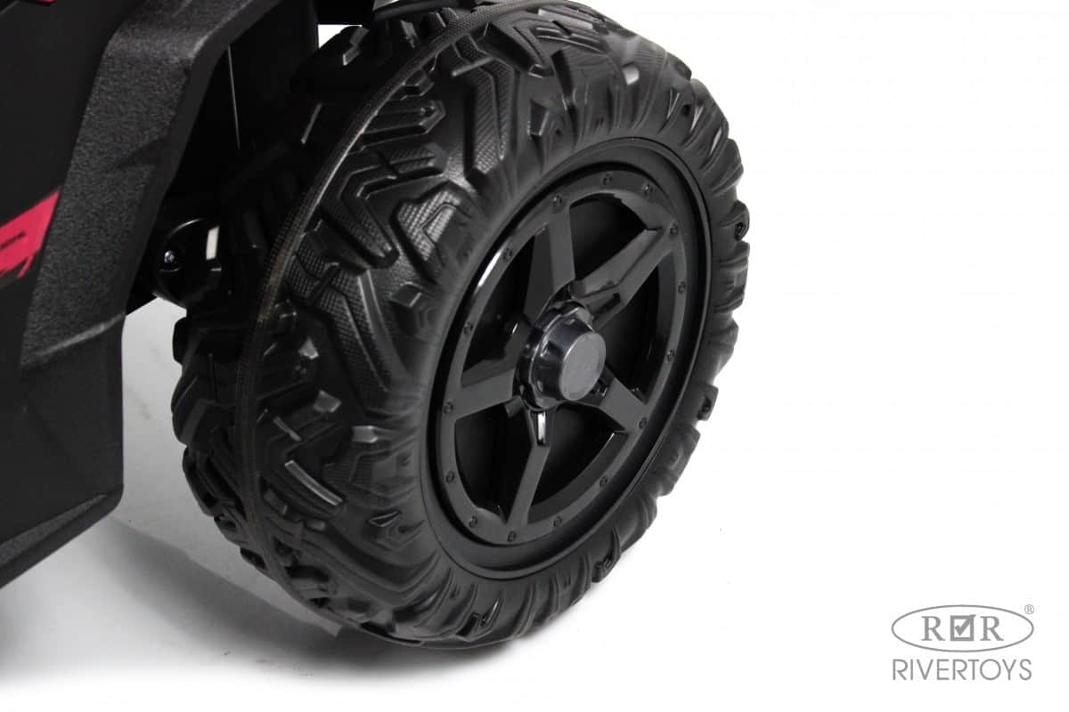 картинка Детский электромобиль K777KK LUX 4WD розовый 