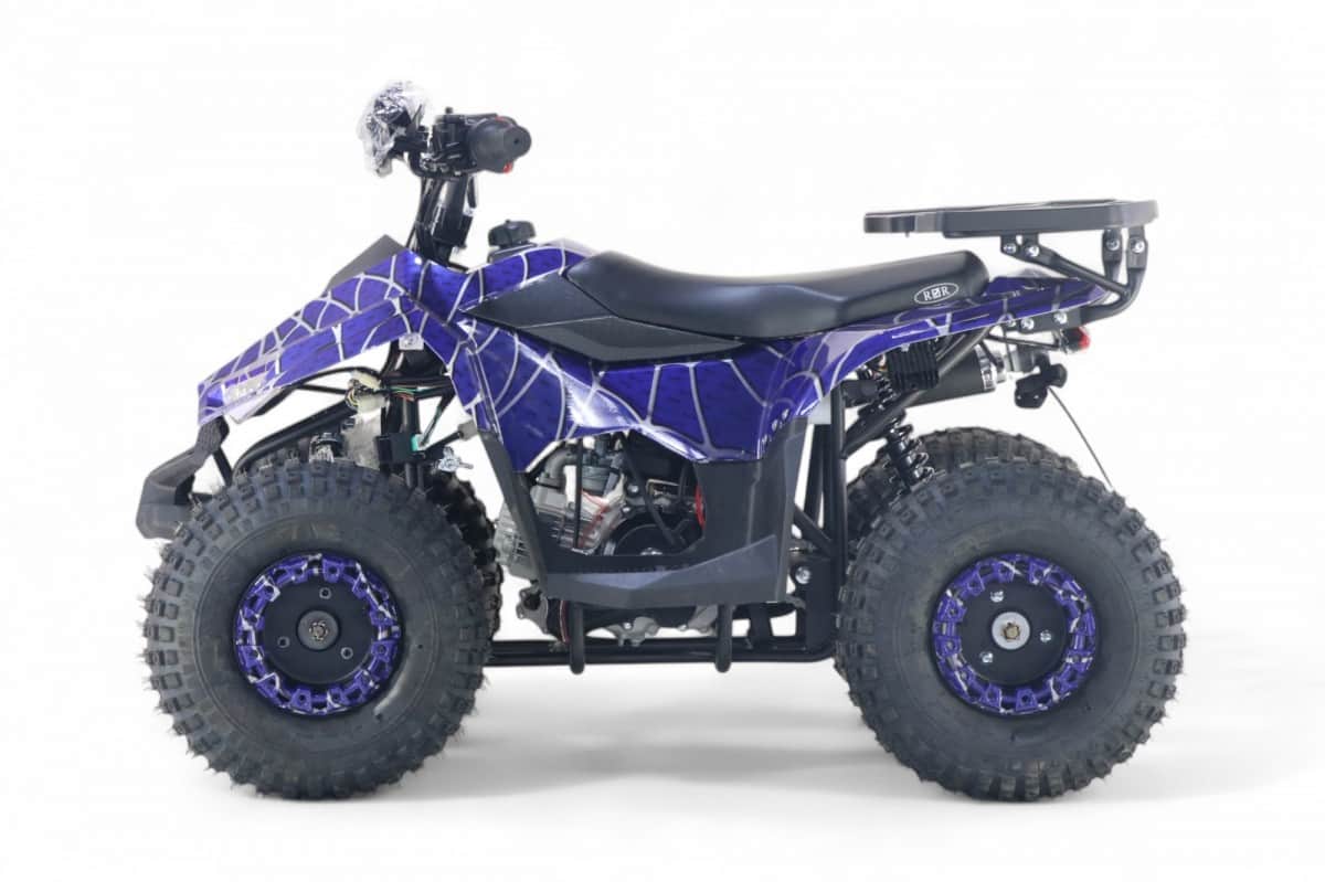 картинка Детский квадроцикл LEON 49CC синий спайдер 
