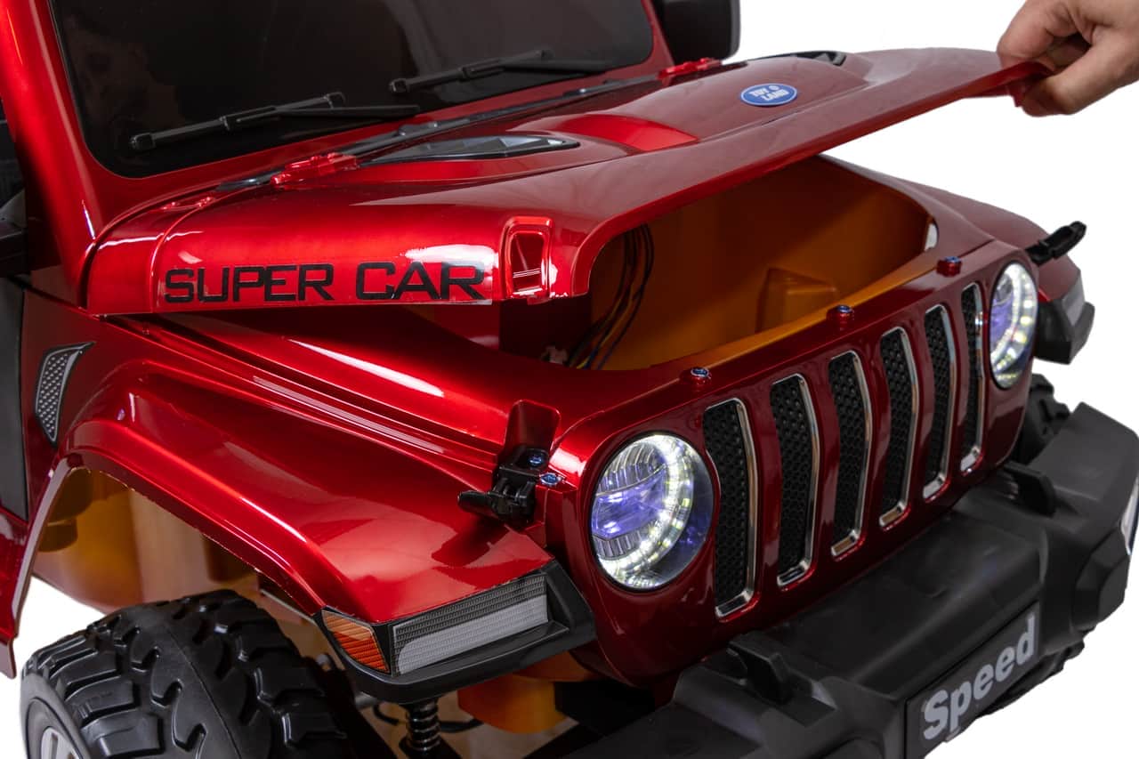 картинка Джип Jeep Rubicon 5016 Красный краска 
