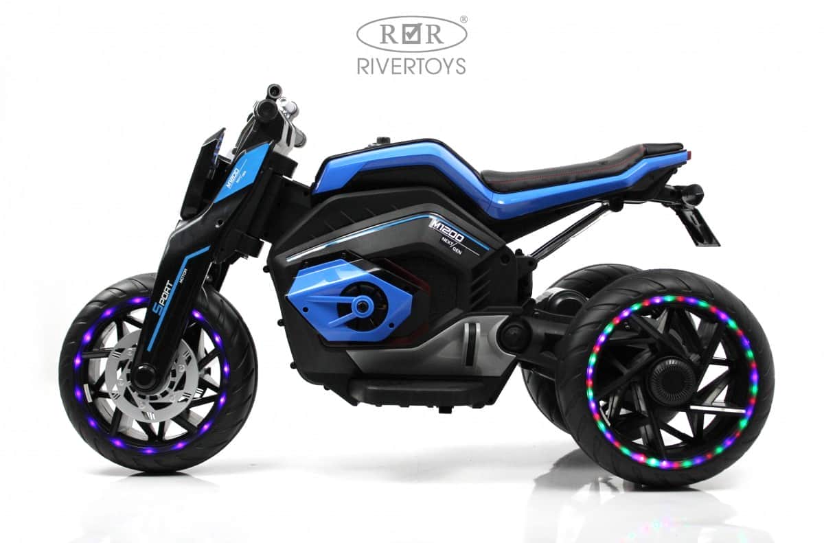картинка Детский трицикл X222XX синий 